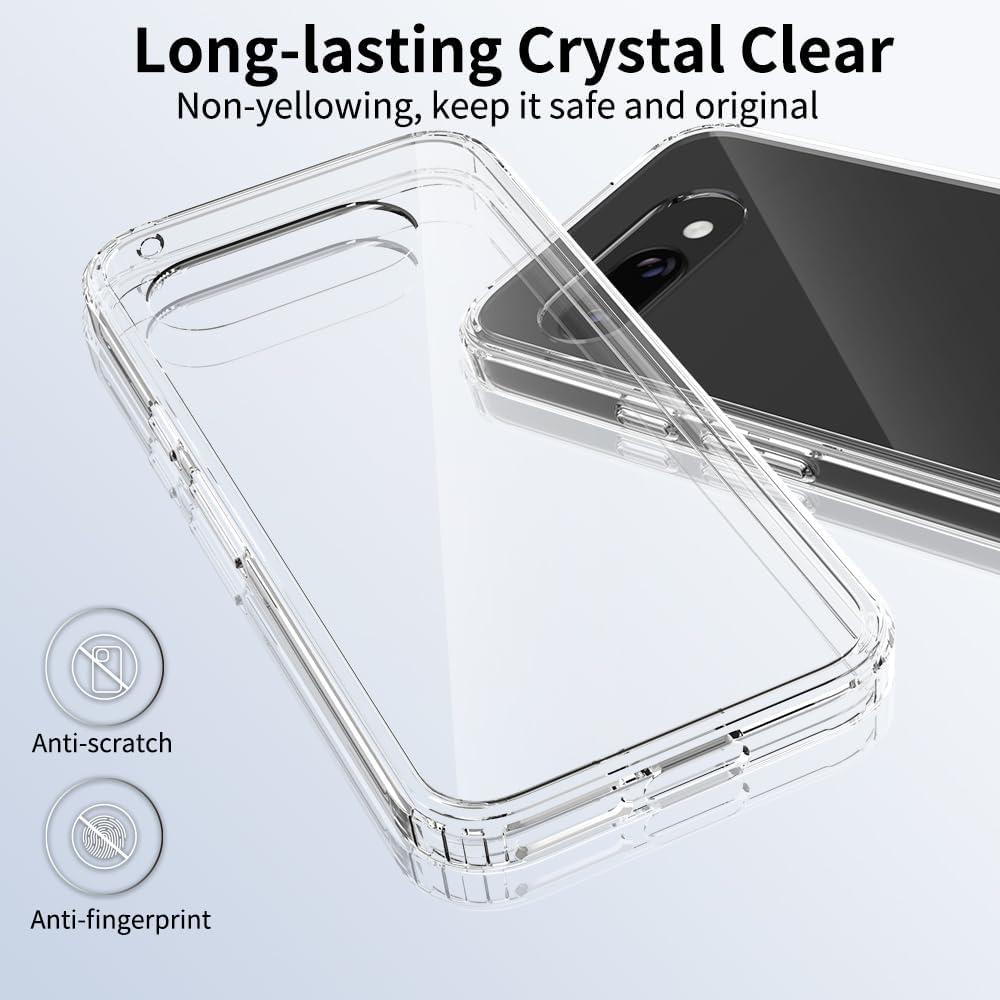 Funda Transparente Sucnakp para Google Pixel 9A TPU Slim