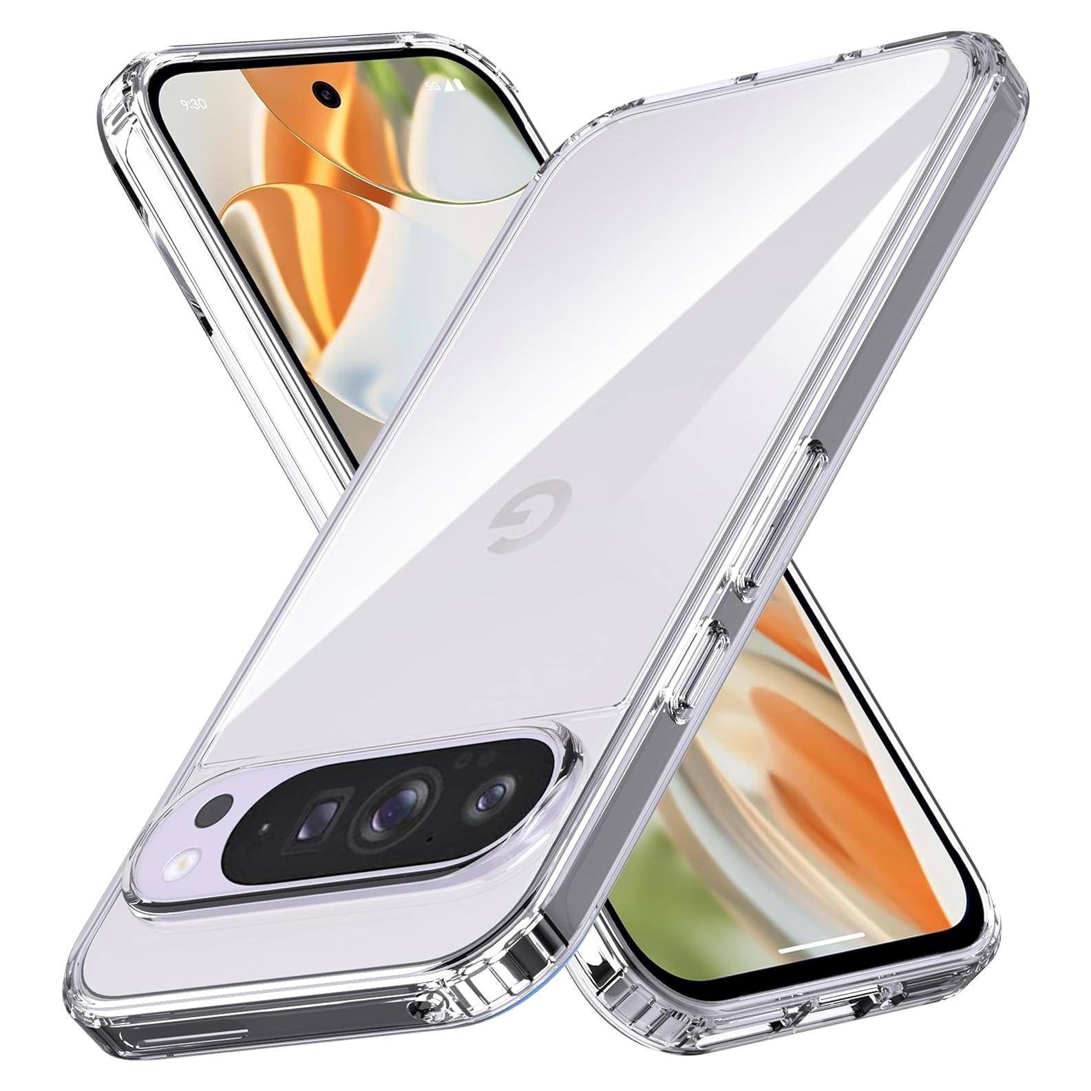 Funda Transparente Anoowkoa para Google Pixel 9/9 Pro - Resistente a Golpes