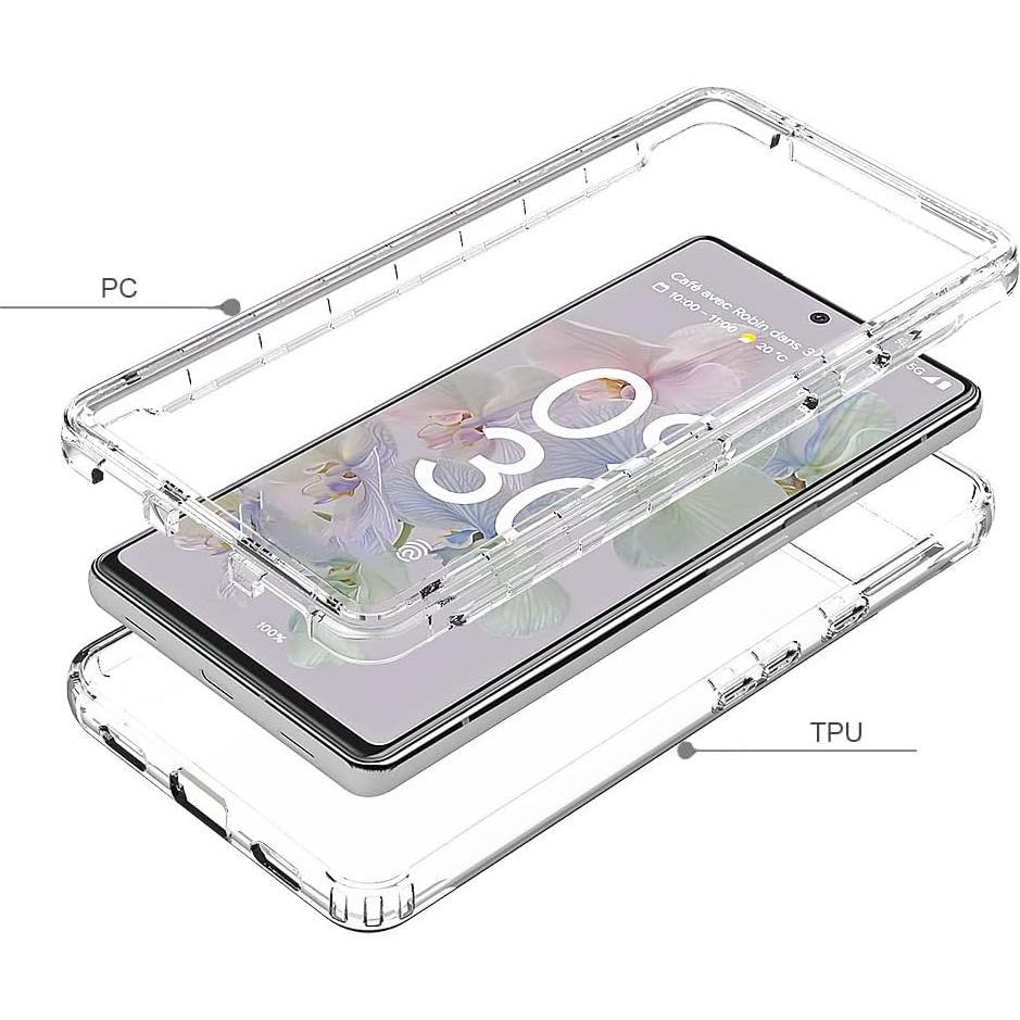 Funda Protectora TINTON para Google Pixel 8 Gradiente Negra