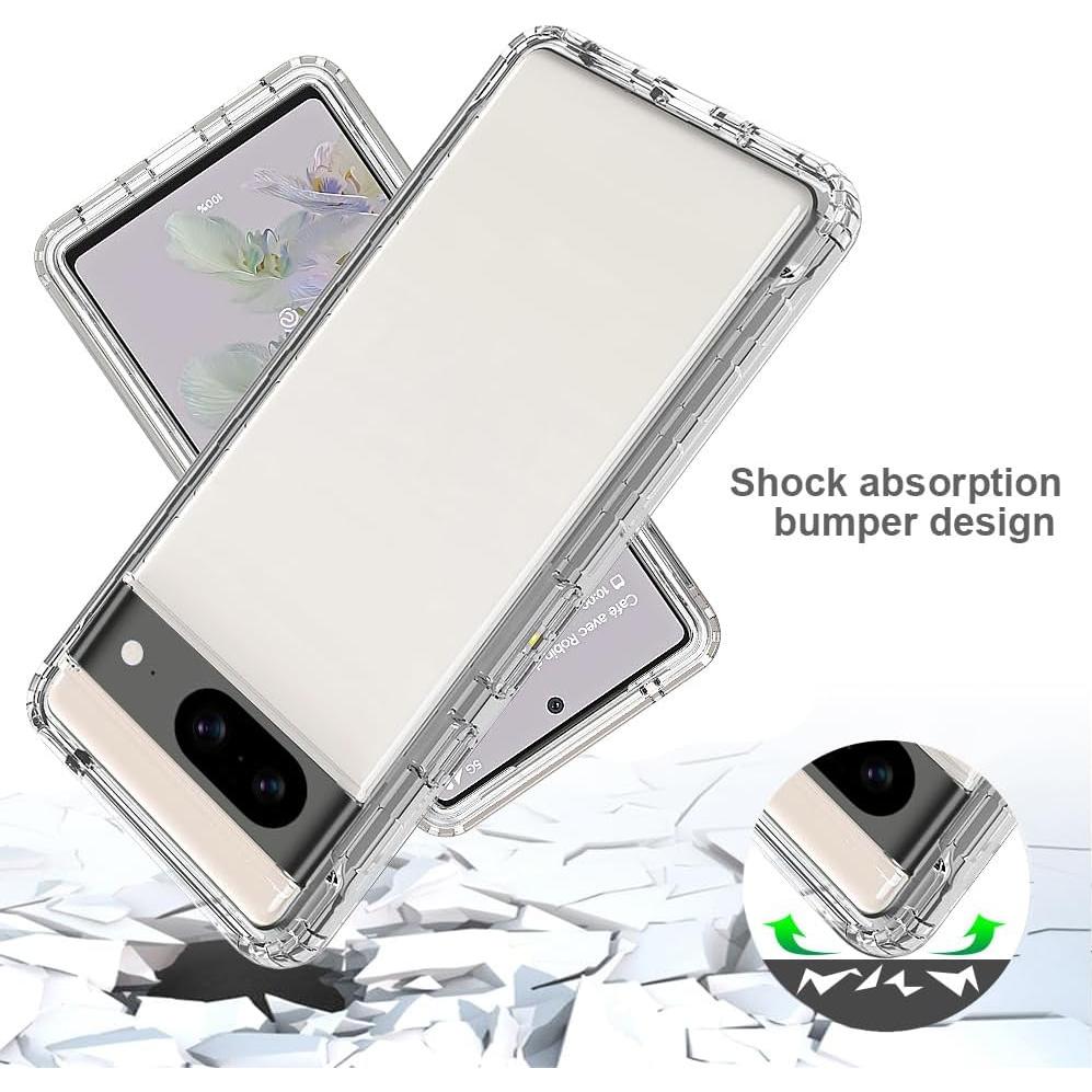 Funda Protectora TINTON para Google Pixel 8 Gradiente Negra