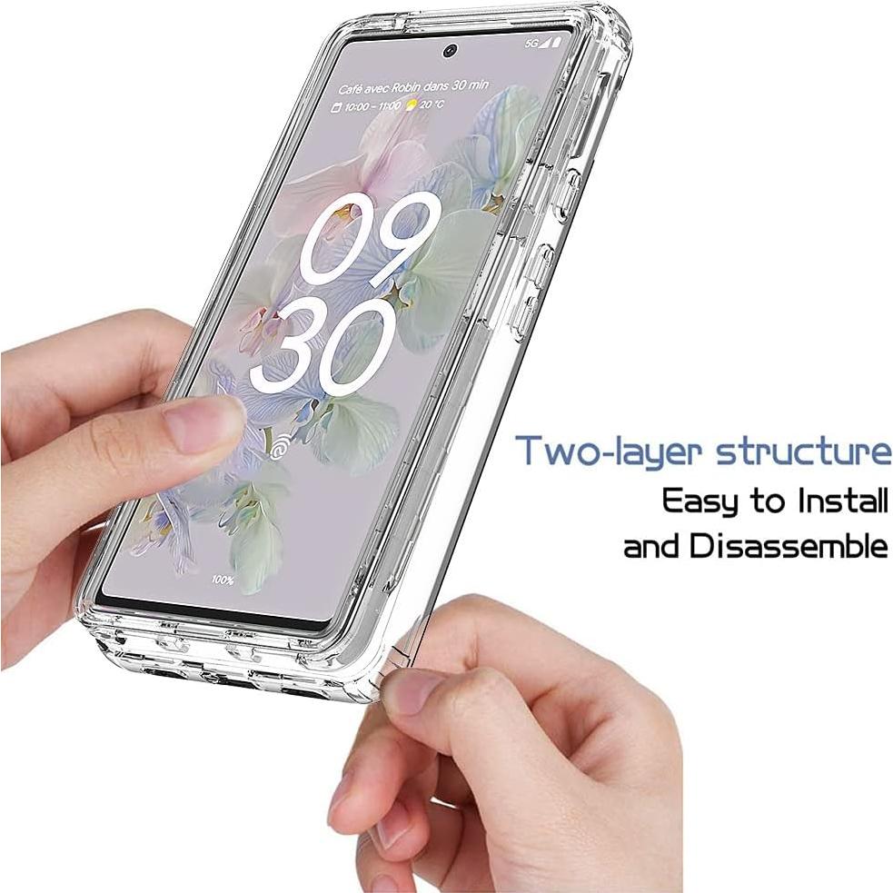 Funda Protectora TINTON para Google Pixel 8 Gradiente Negra