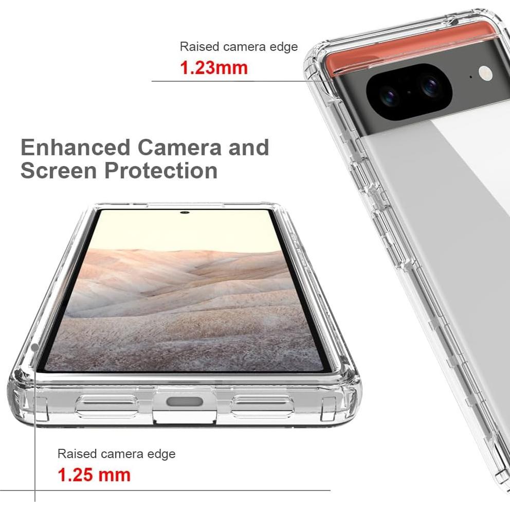 Funda Protectora TINTON para Google Pixel 8 Gradiente Negra