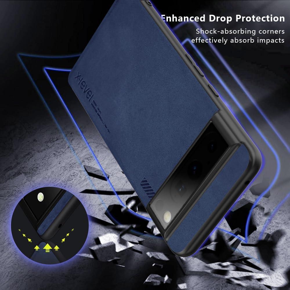 Funda X-level delgada para Google Pixel 8 Pro - Azul