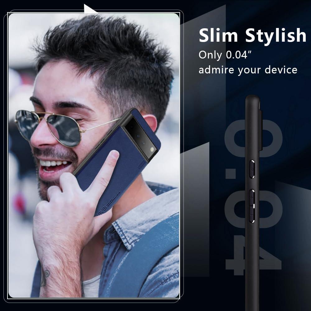 Funda X-level delgada para Google Pixel 8 Pro - Azul