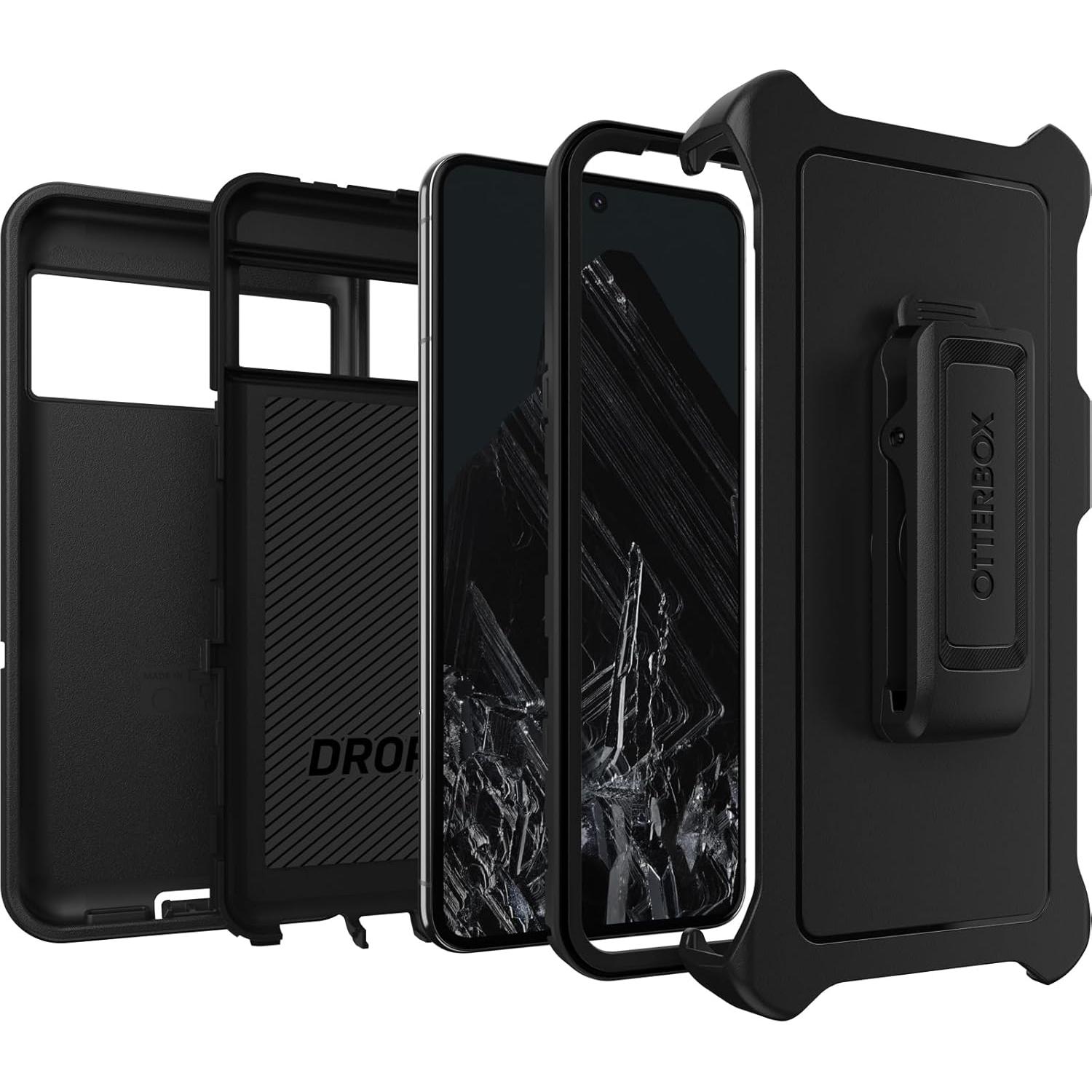 Funda OtterBox Defender para Google Pixel 8 Pro - Negra, Resistente
