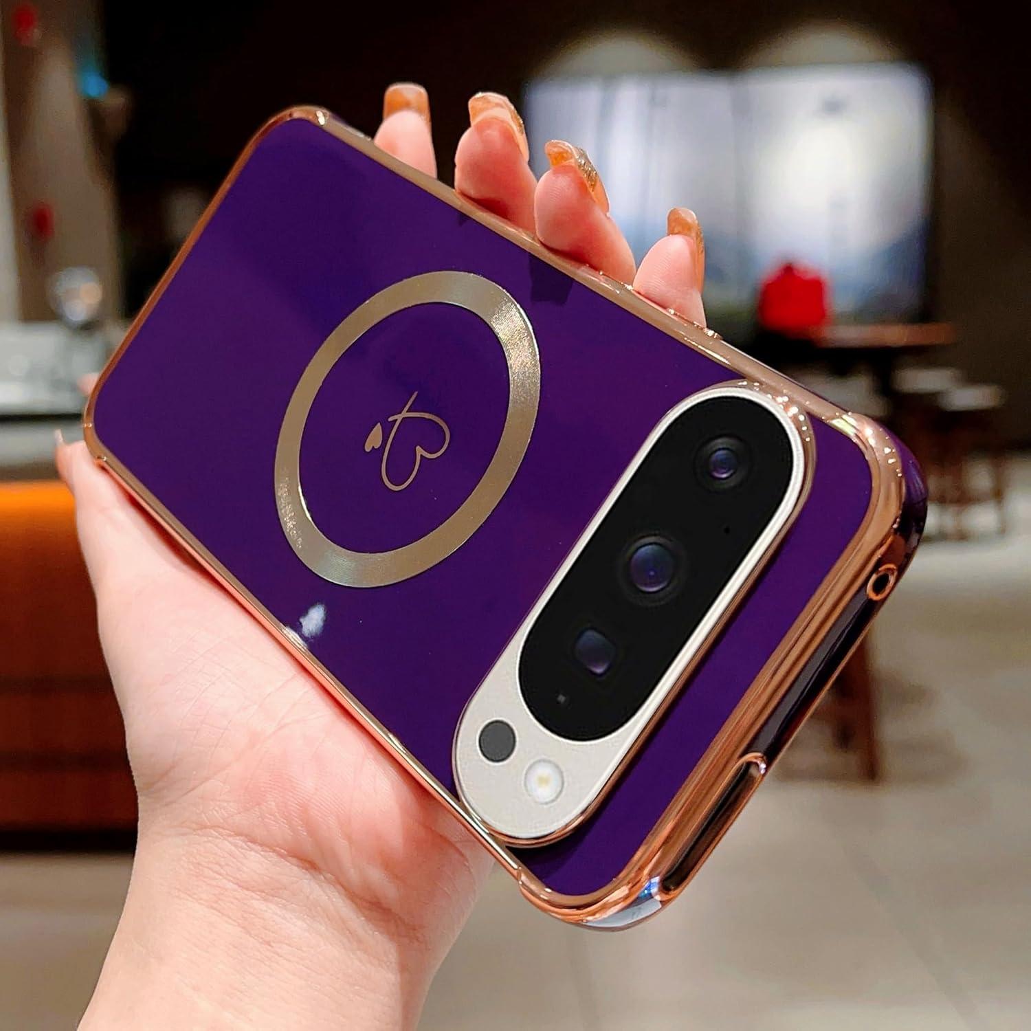 Funda Magnética SUYACS para Google Pixel 9/9 Pro 6.3" Antichoque