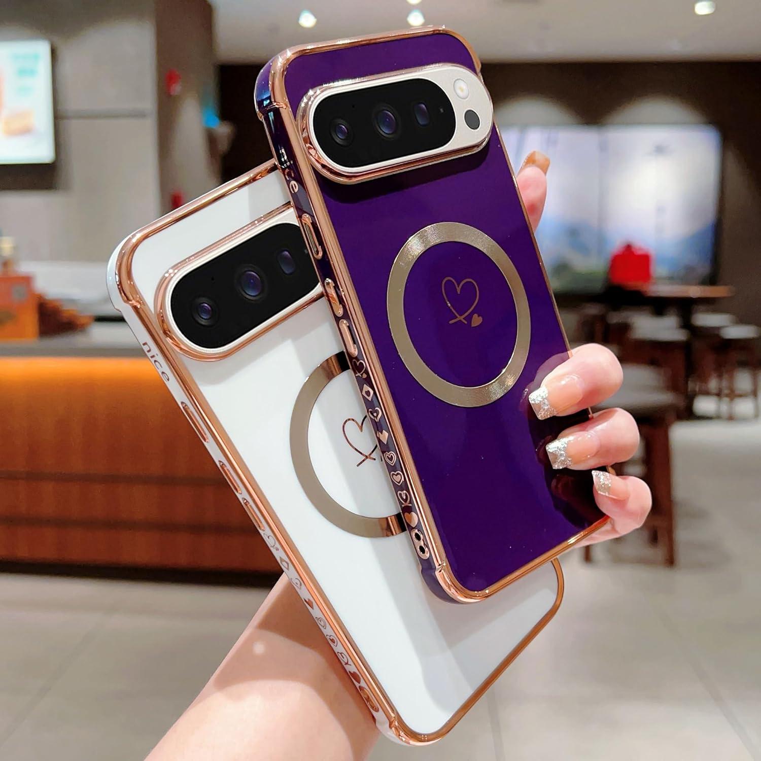 Funda Magnética SUYACS para Google Pixel 9/9 Pro 6.3" Antichoque