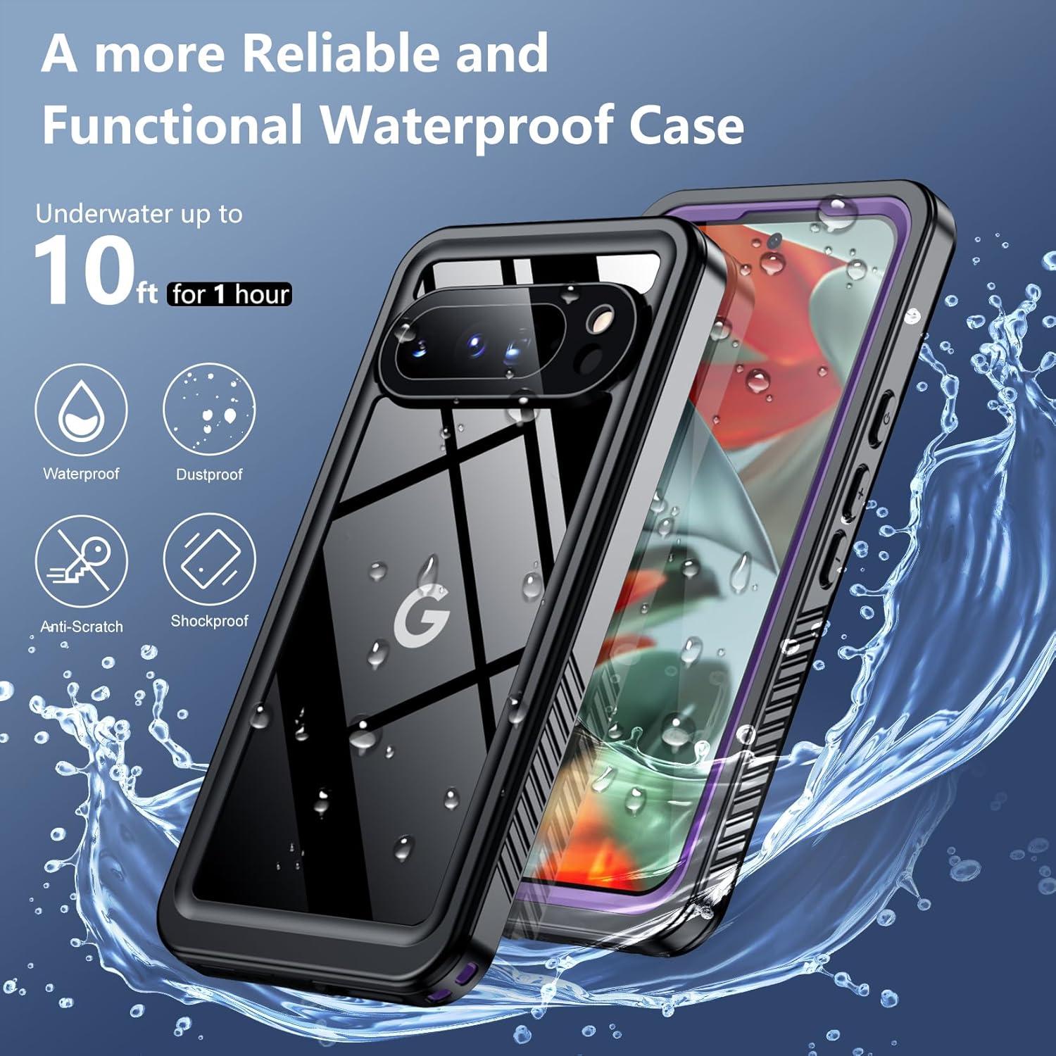 Funda Impermeable SPIDERCASE para Google Pixel 9 Pro XL 6.8"
