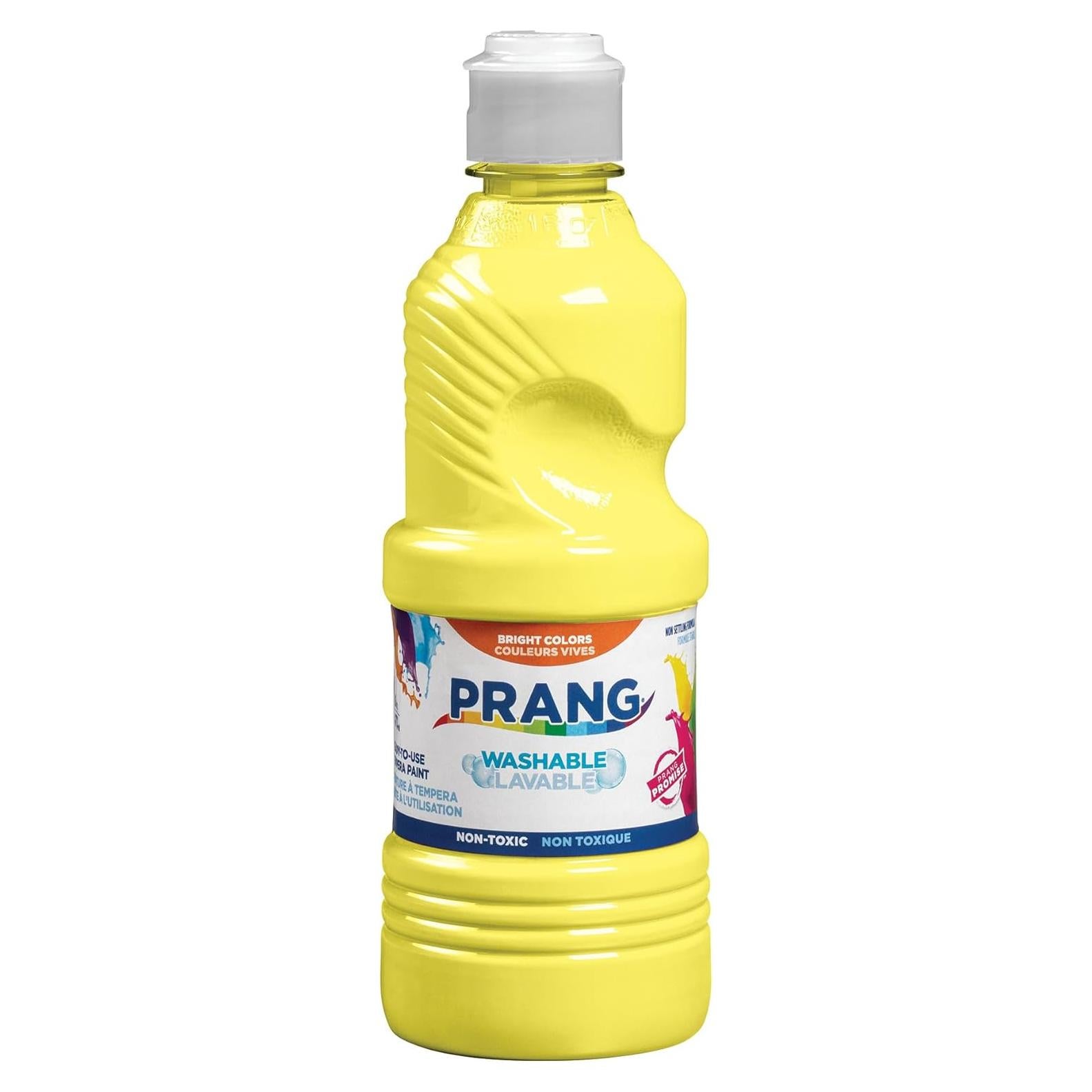 Pintura Tempera Lavable Prang Amarillo 473 ml Listo para Usar