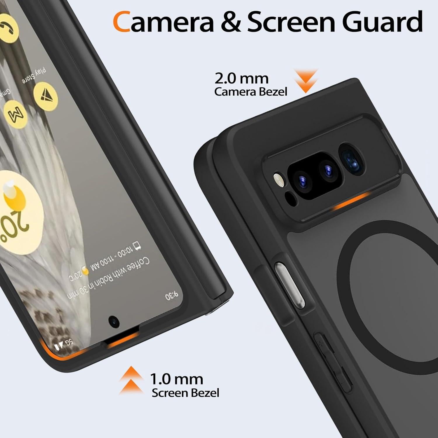 Funda Magnética HikerClub para Google Pixel Fold 2023 Antigolpes