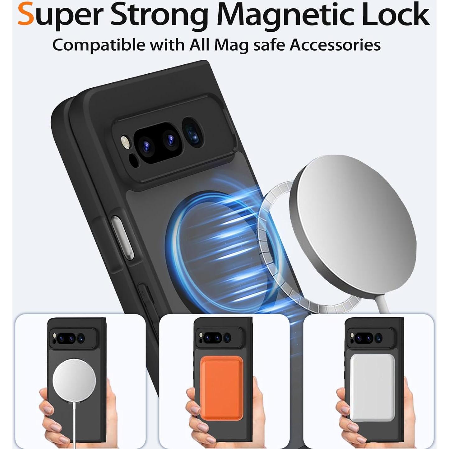 Funda Magnética HikerClub para Google Pixel Fold 2023 Antigolpes