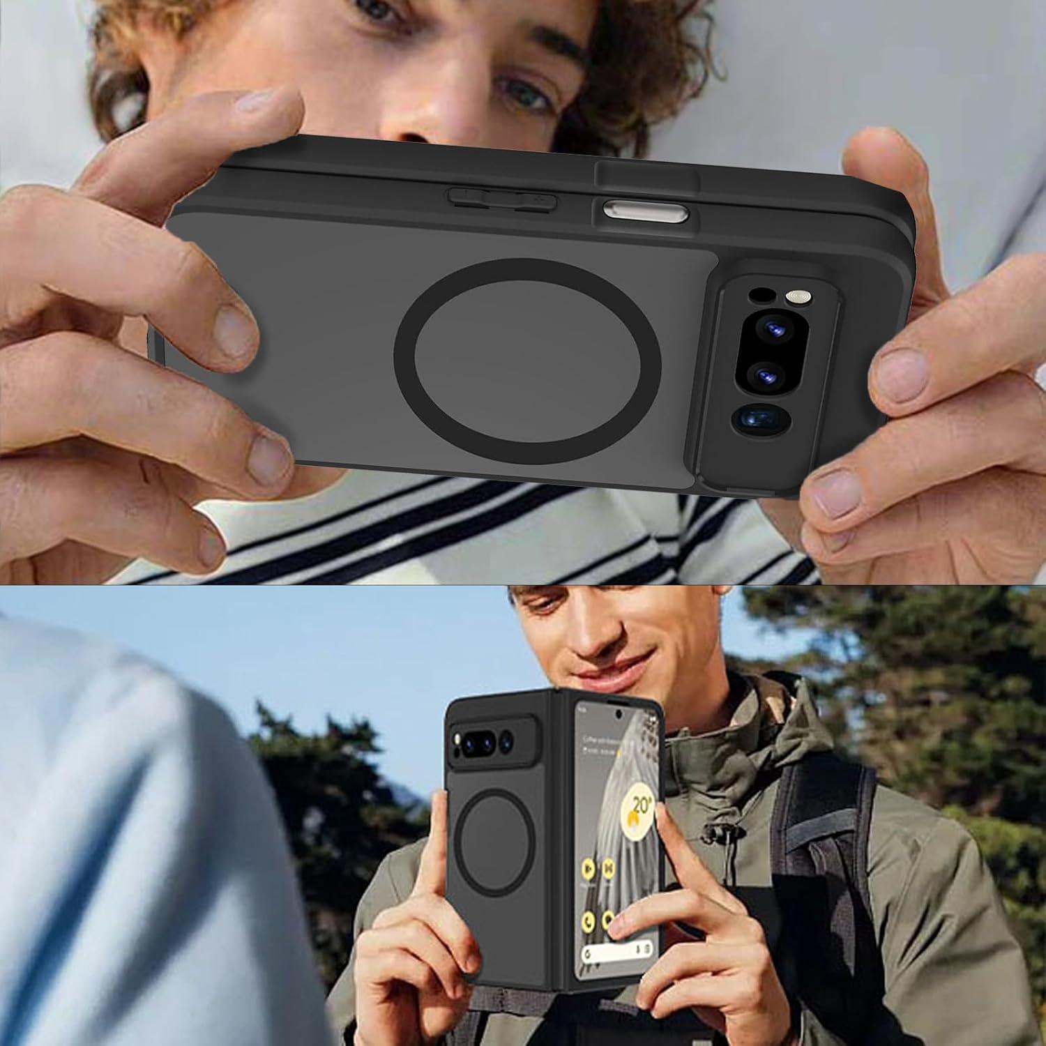 Funda Magnética HikerClub para Google Pixel Fold 2023 Antigolpes