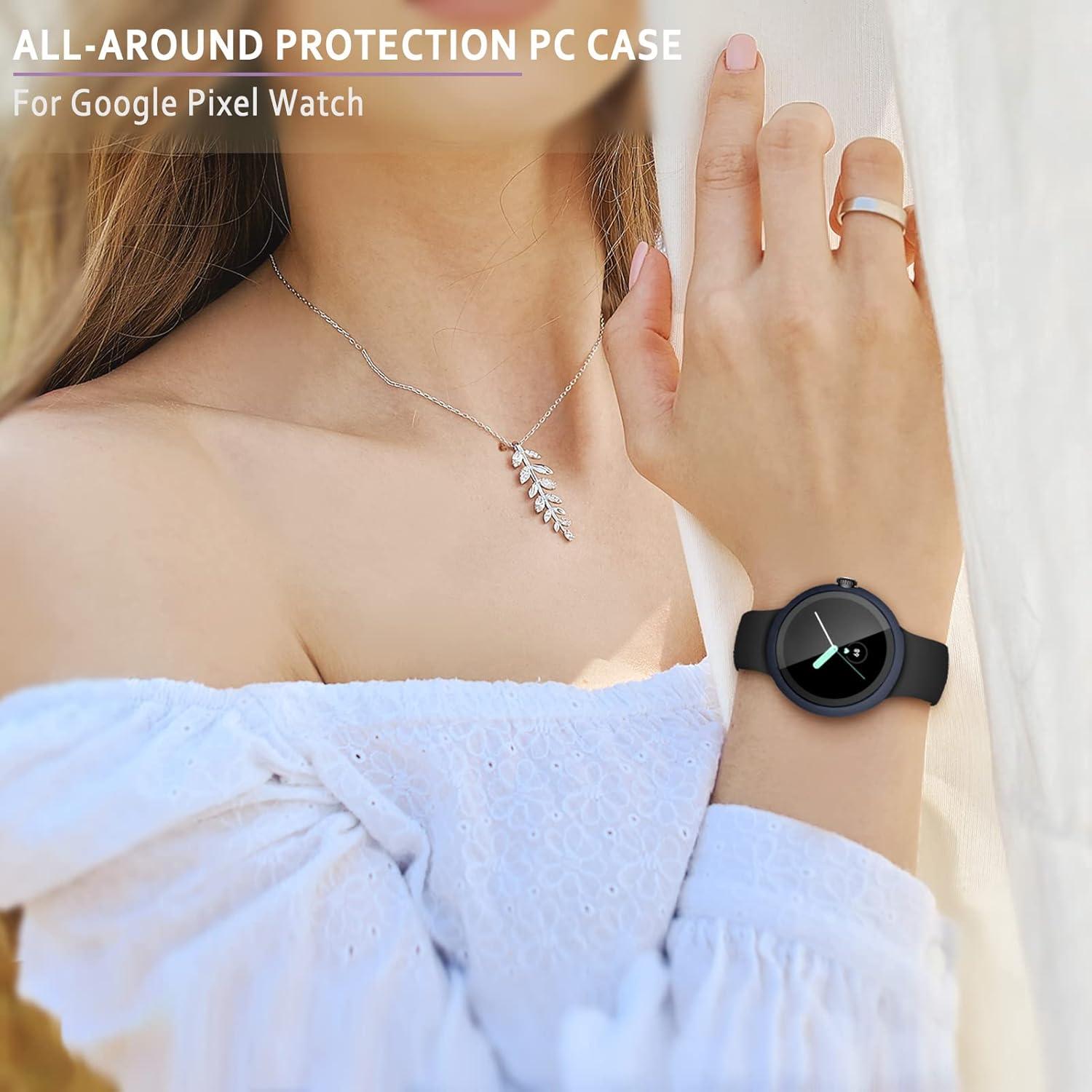 Paquete de 3 fundas para Google Pixel Watch 41mm - SOLOLUP