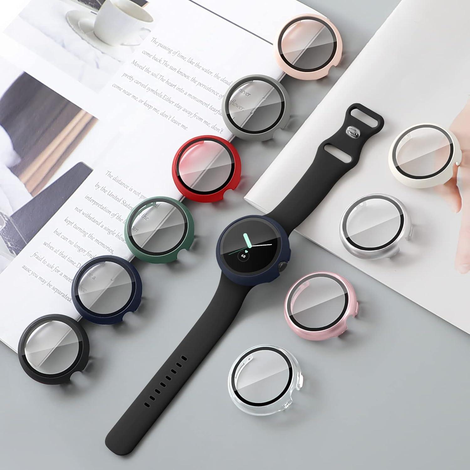 Paquete de 3 fundas para Google Pixel Watch 41mm - SOLOLUP