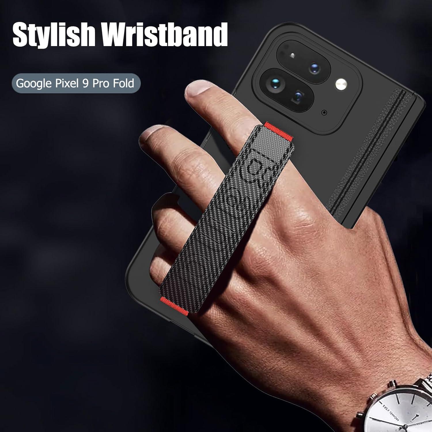 Funda Google Pixel 9 Pro Fold Clatoxi con Soporte y Protector HD