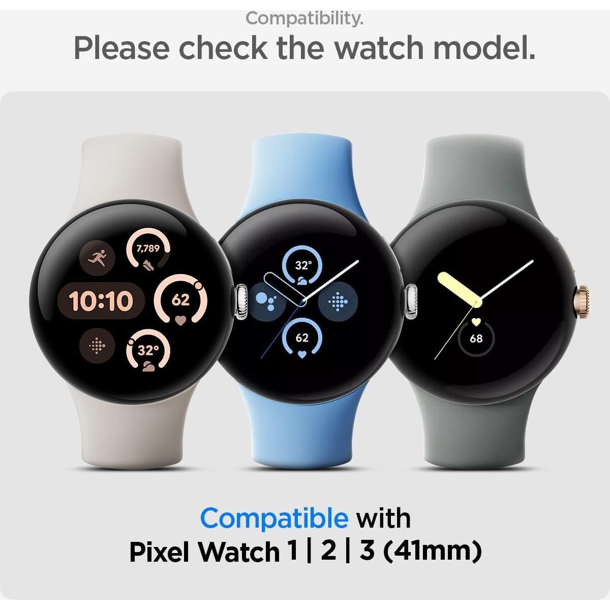 Funda Spigen Rugged Armor Pro para Google Pixel Watch 3 41mm