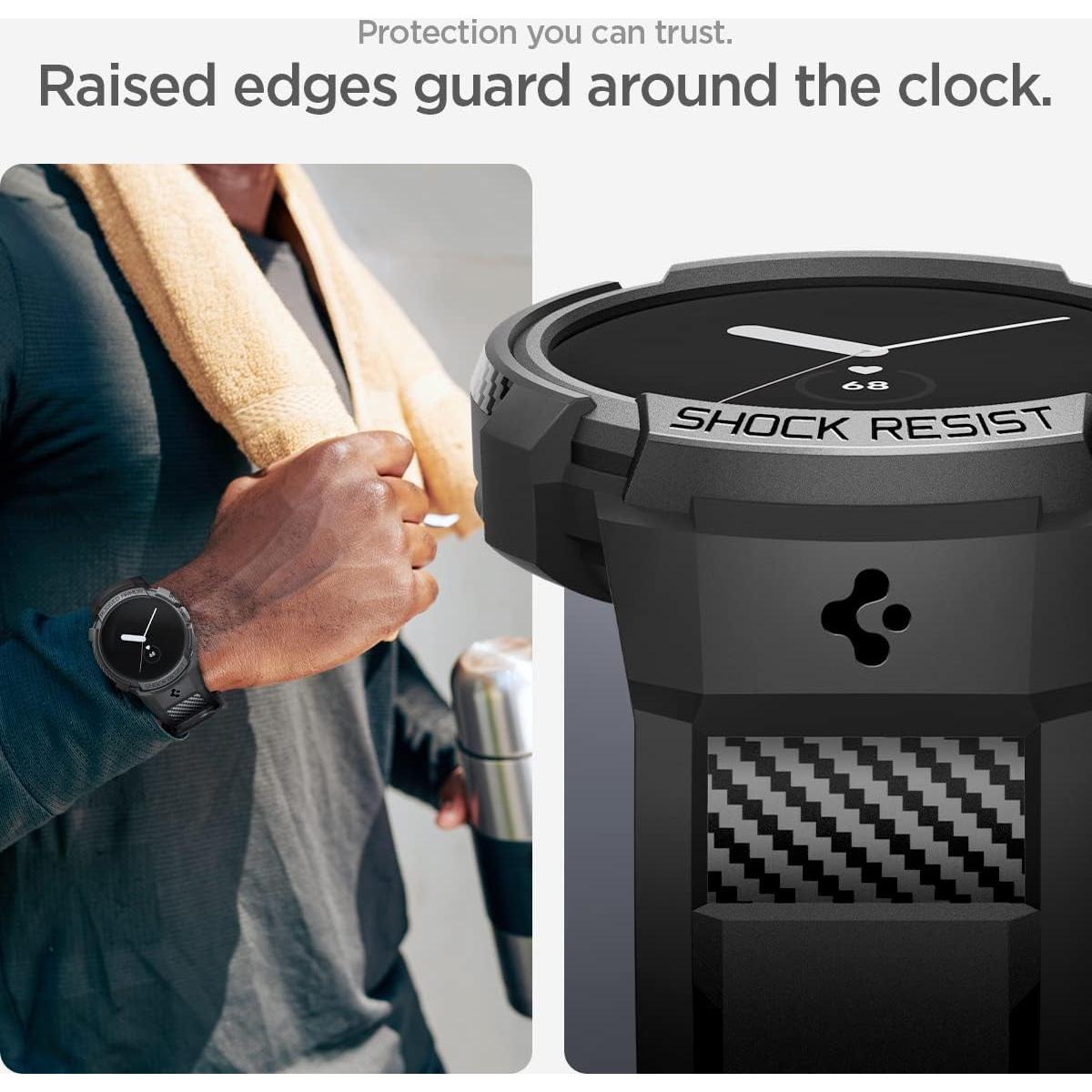 Funda Spigen Rugged Armor Pro para Google Pixel Watch 3 41mm