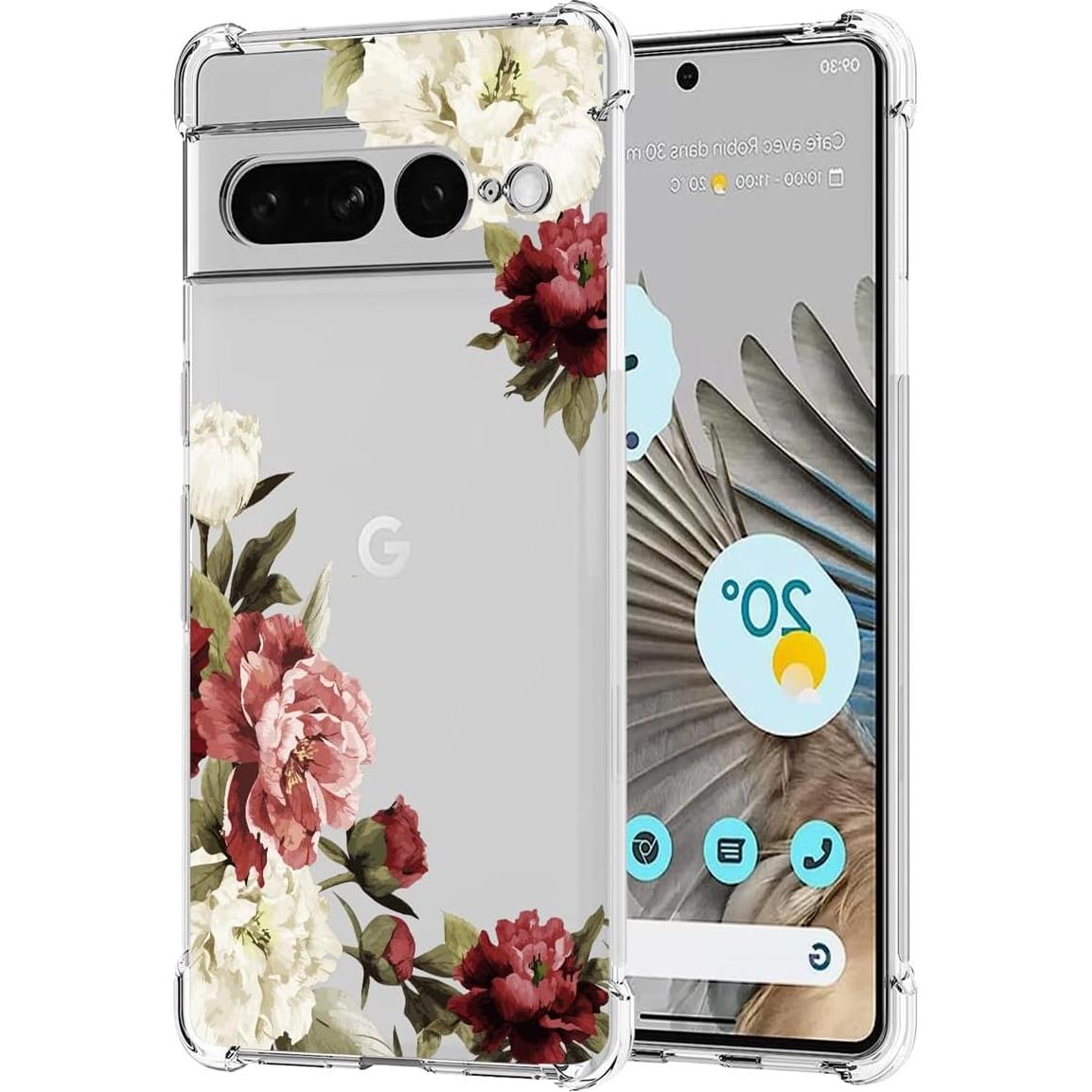 Funda TPU Google Pixel 7 Pro 6.7" Floral - Protección Premium