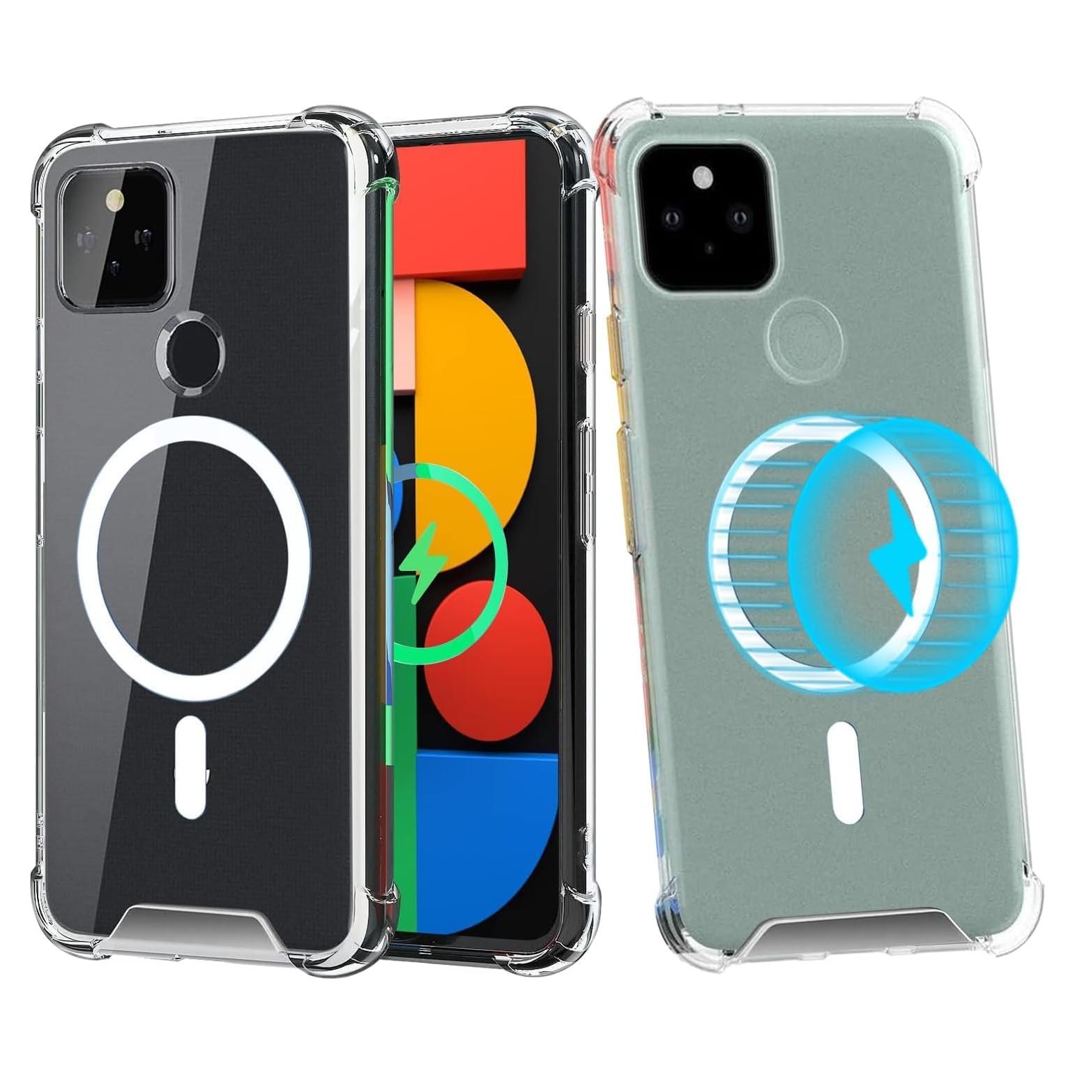 Funda Bumper Nabefamu para Google Pixel 4A 5G - Protección Militar