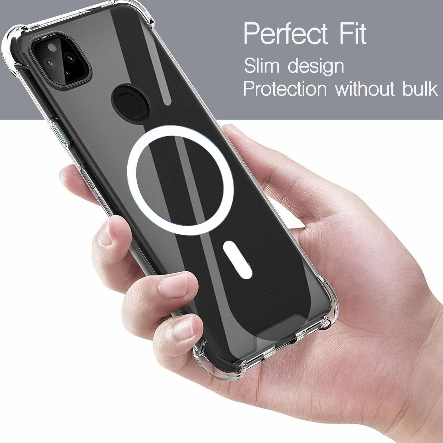 Funda Bumper Nabefamu para Google Pixel 4A 5G - Protección Militar