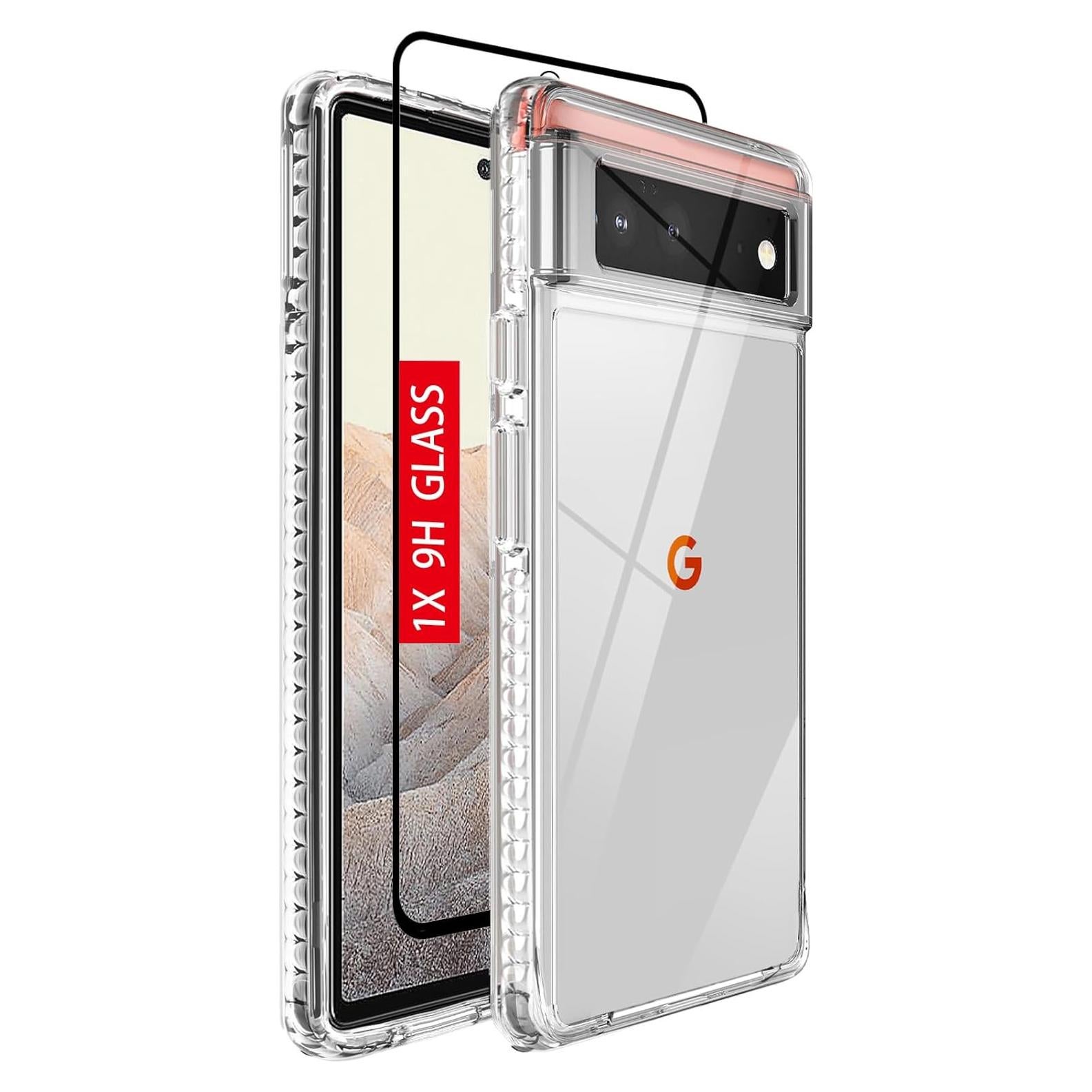 Funda Protectora Google Pixel 6a Guarishel Transparente Reforzada