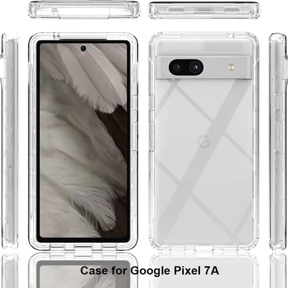 Funda Protectora Google Pixel 7A con Protector de Pantalla