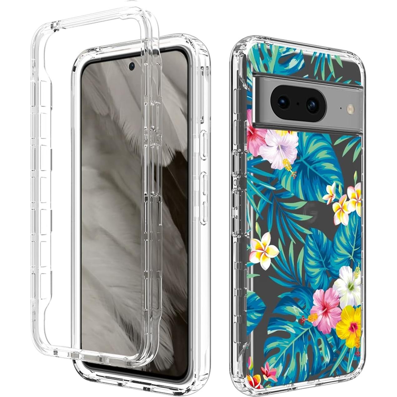 Funda Protectora Google Pixel 8 con Protector de Pantalla HD