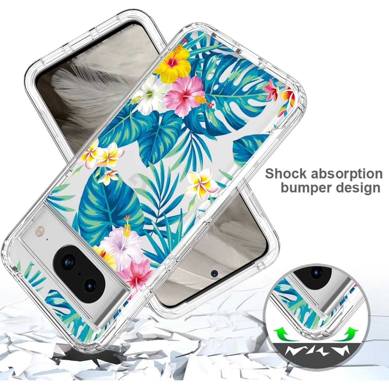 Funda Protectora Google Pixel 8 con Protector de Pantalla HD