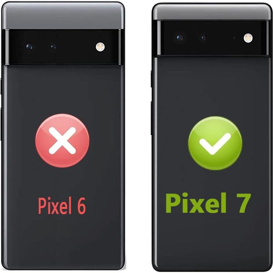 Funda Transparente TPU KEEPCA para Google Pixel 7 - Ligera y Antirayaduras