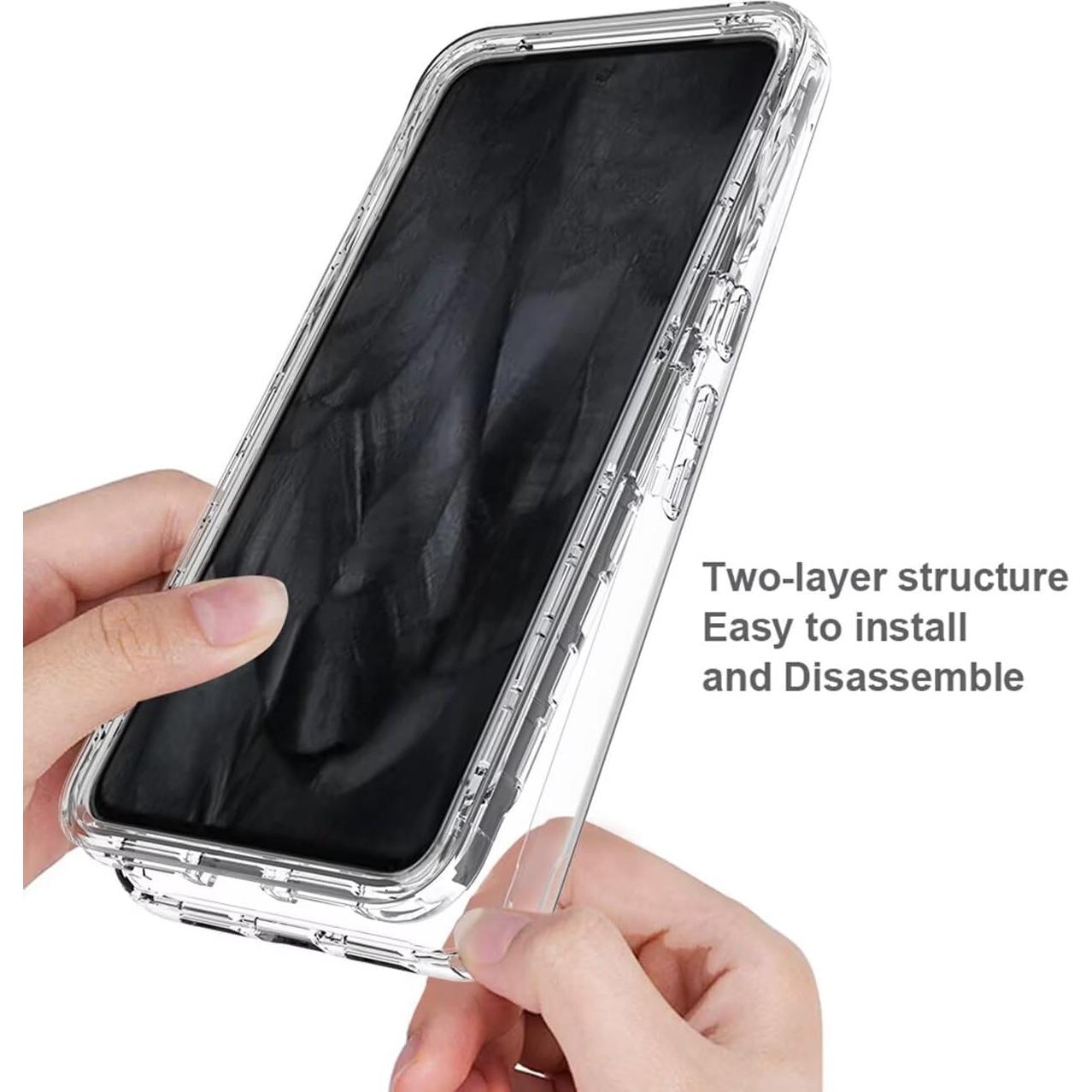 Funda Protectora Google Pixel 8 Pro con Protector de Pantalla