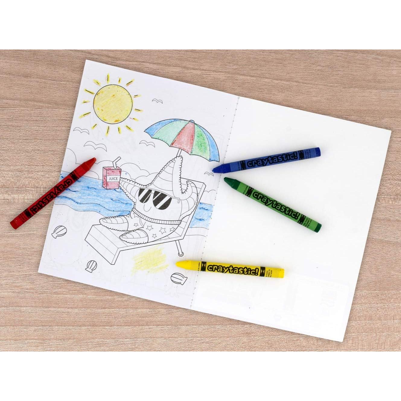 Crayones Craytastic! 52 Juegos en Celofán - No Tóxicos