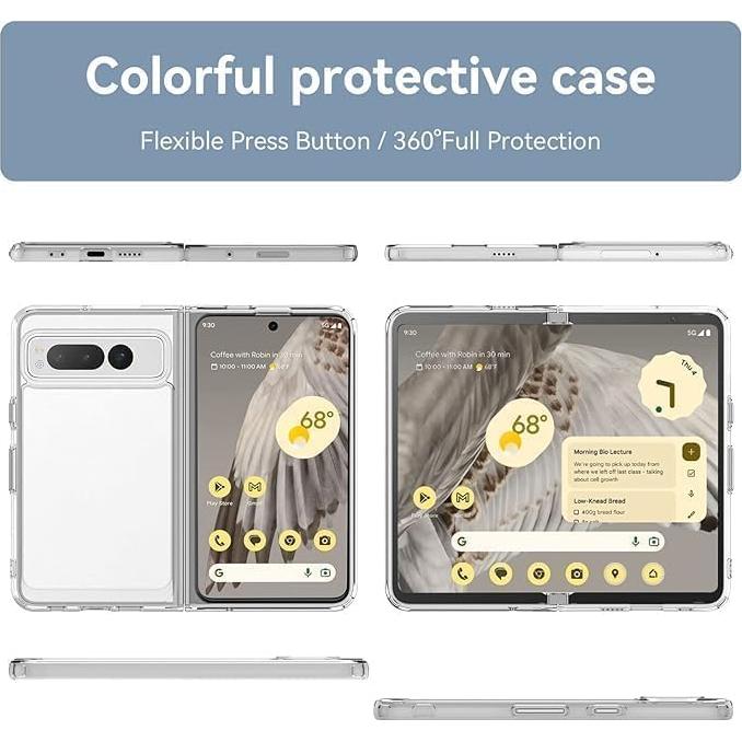Funda Transparente Google Pixel Fold - Protección Militar 10FT
