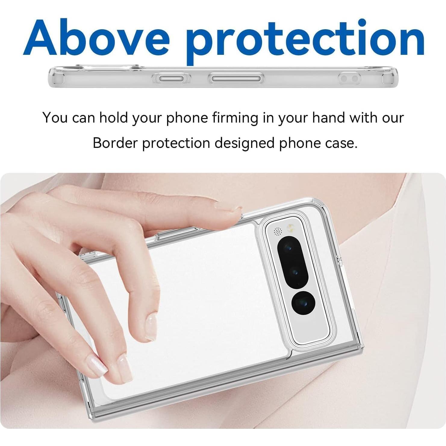 Funda Transparente Google Pixel Fold - Protección Militar 10FT