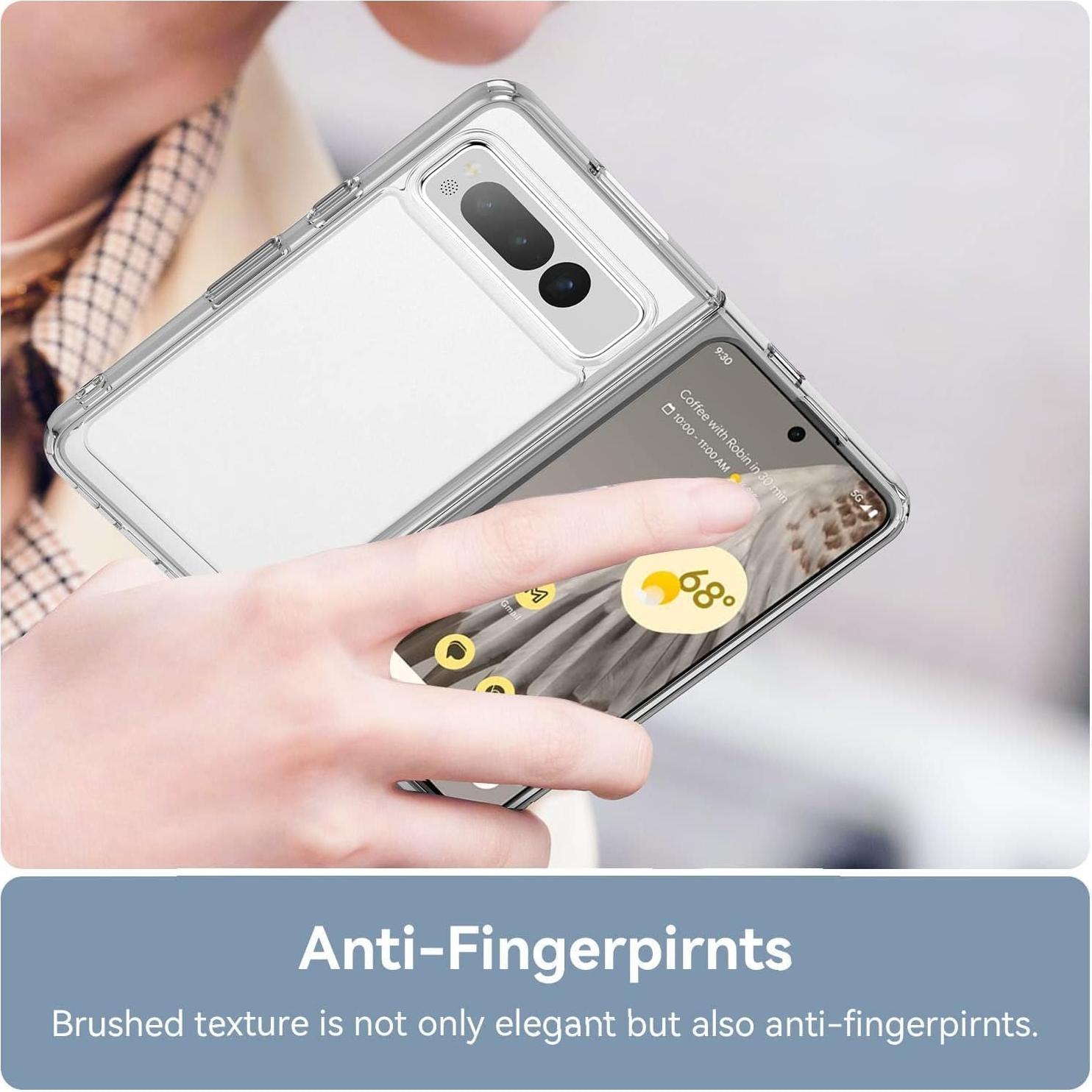 Funda Transparente Google Pixel Fold - Protección Militar 10FT