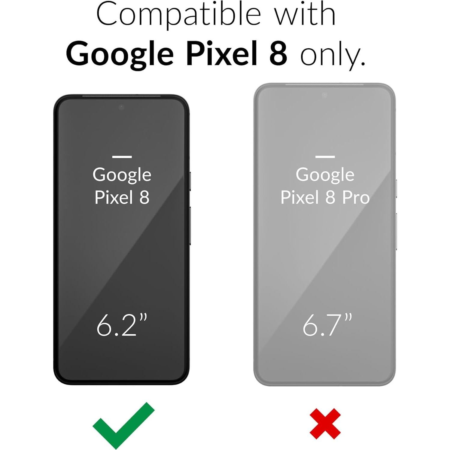 Funda Doble Guard Crave para Google Pixel 8 - Verde Bosque