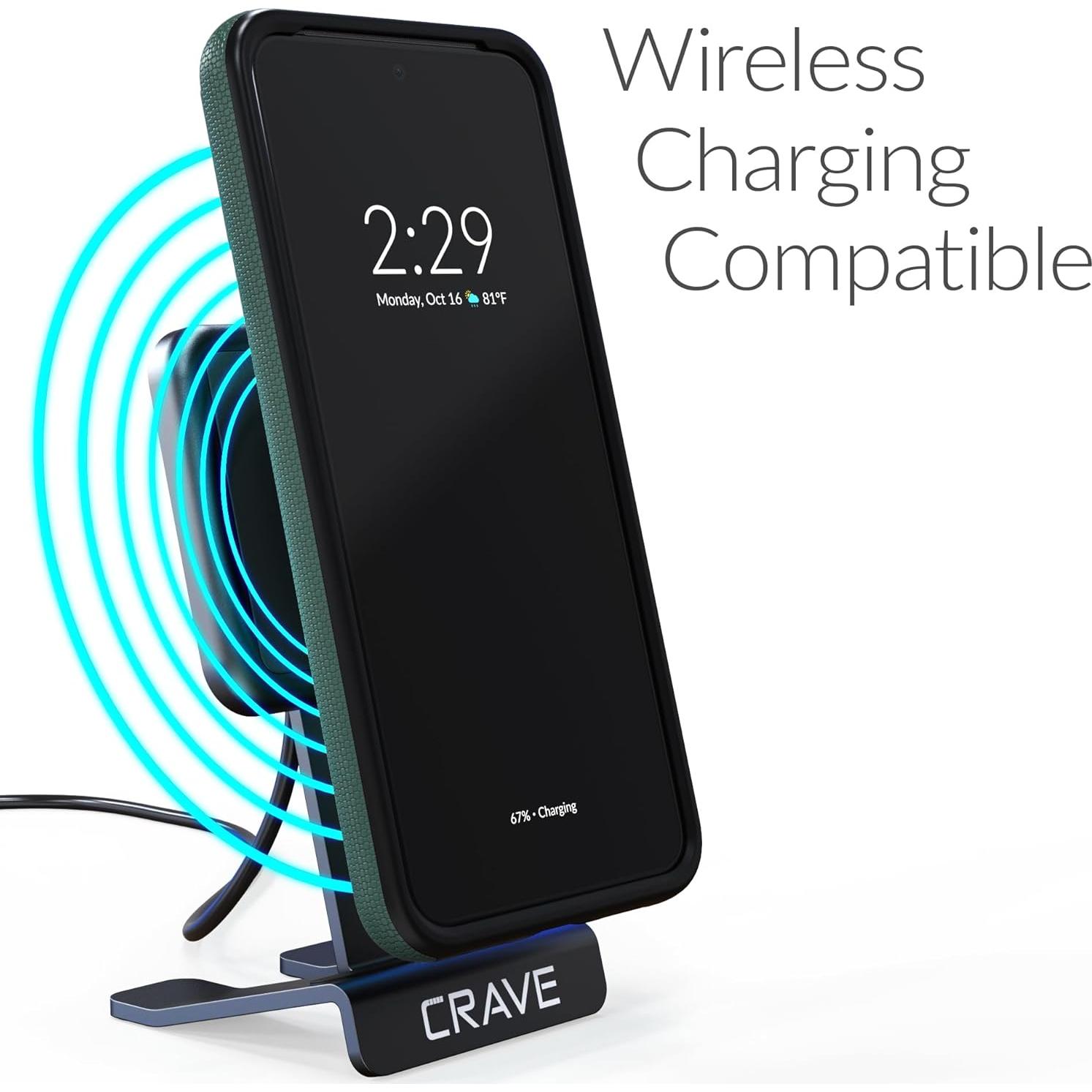 Funda Doble Guard Crave para Google Pixel 8 - Verde Bosque