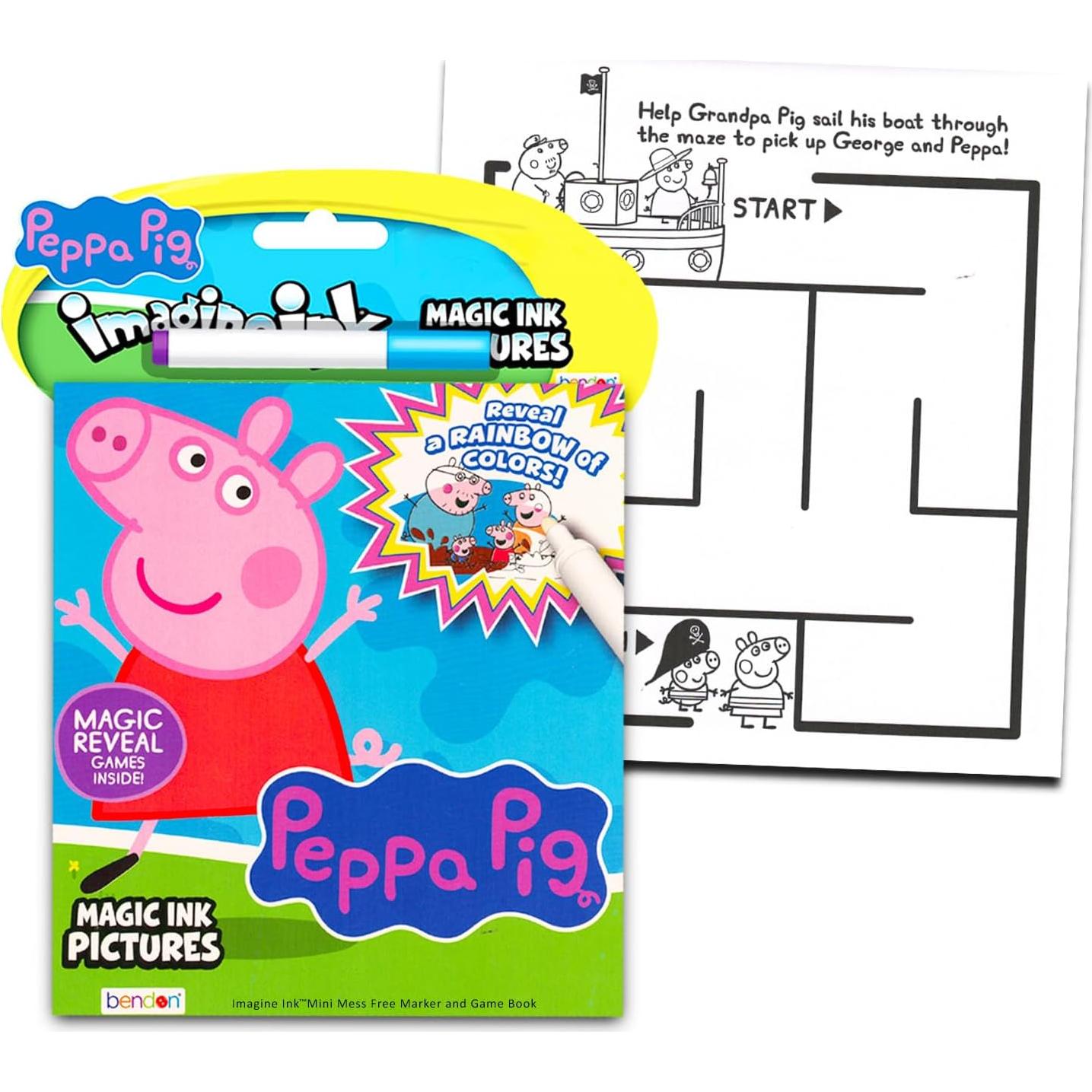 72 Páginas para Colorear Sin Desorden Bendon Imagine Ink