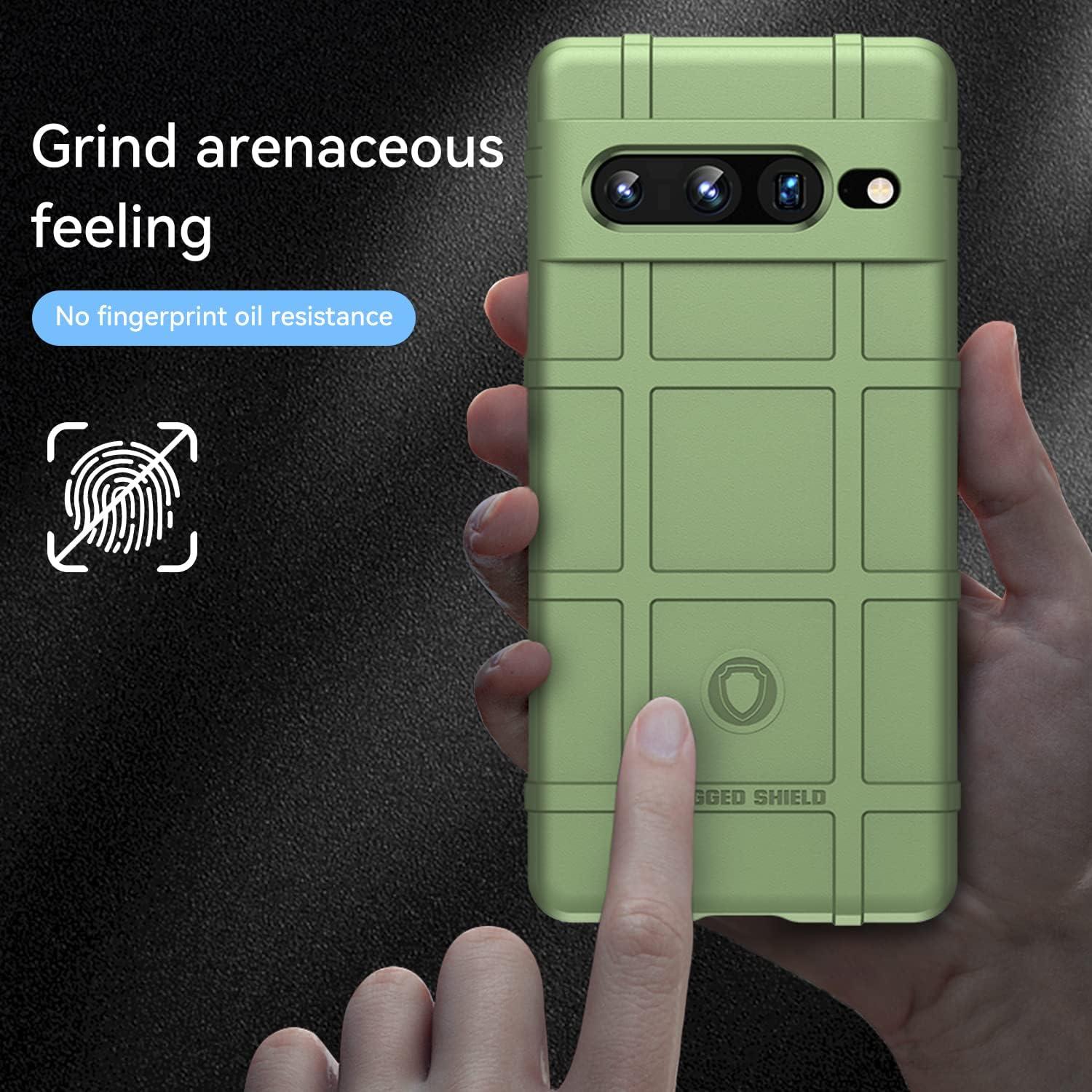 Funda Ajustada Google Pixel 7 Pro Rugged Shield Verde