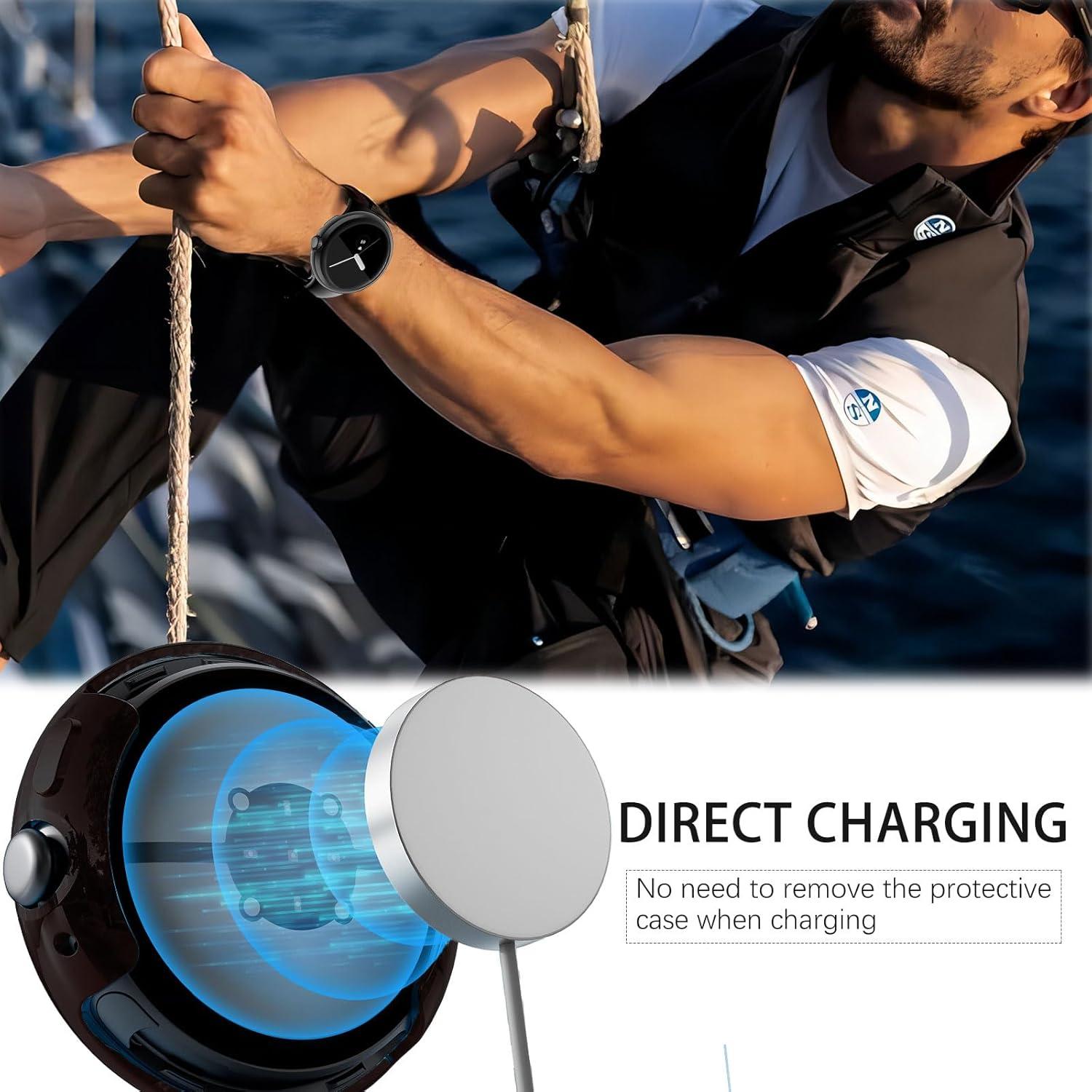 Funda Protectora Wugongyan para Google Pixel Watch 3 41mm - TPU Suave