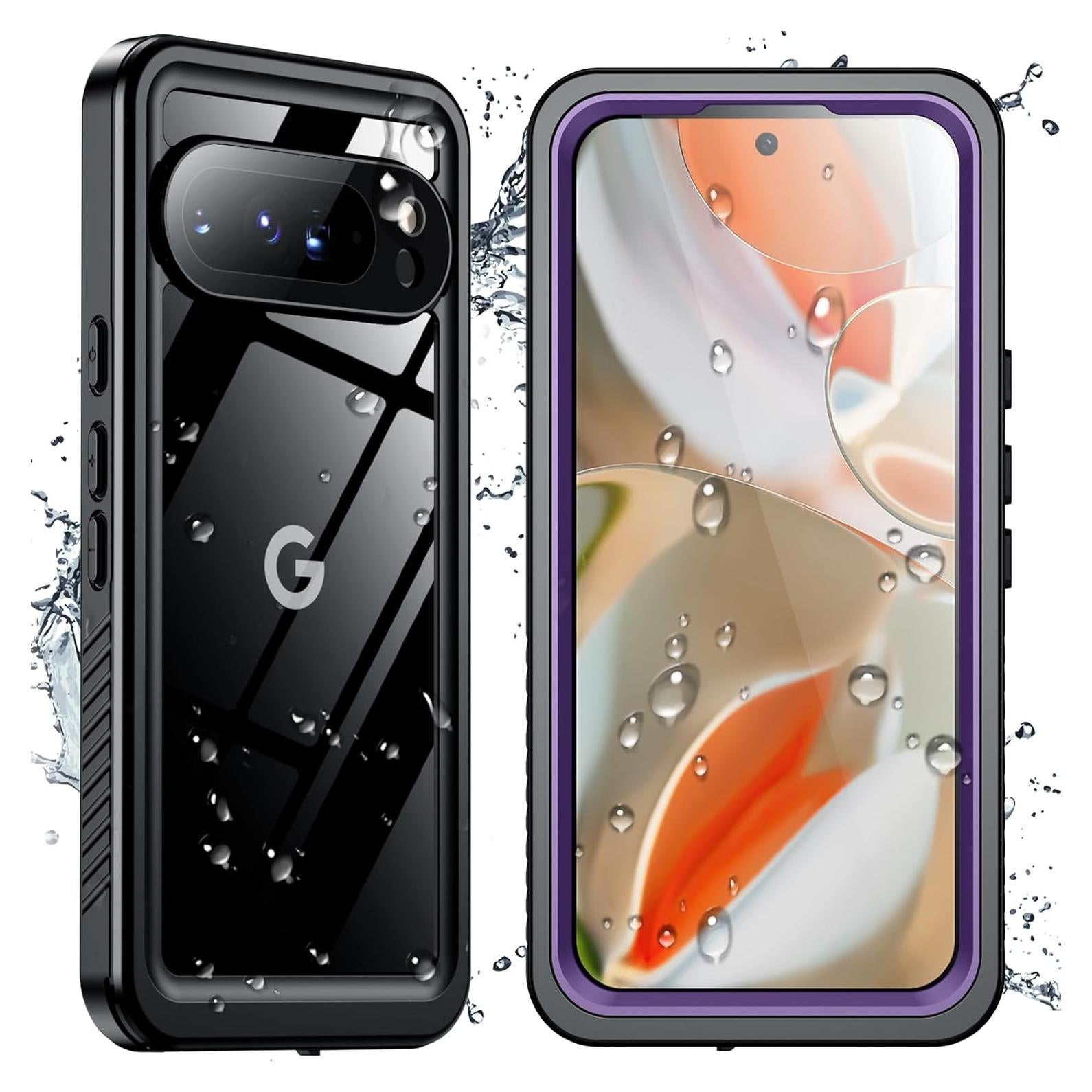 Funda Impermeable SPIDERCASE para Google Pixel 9 Pro XL 360°