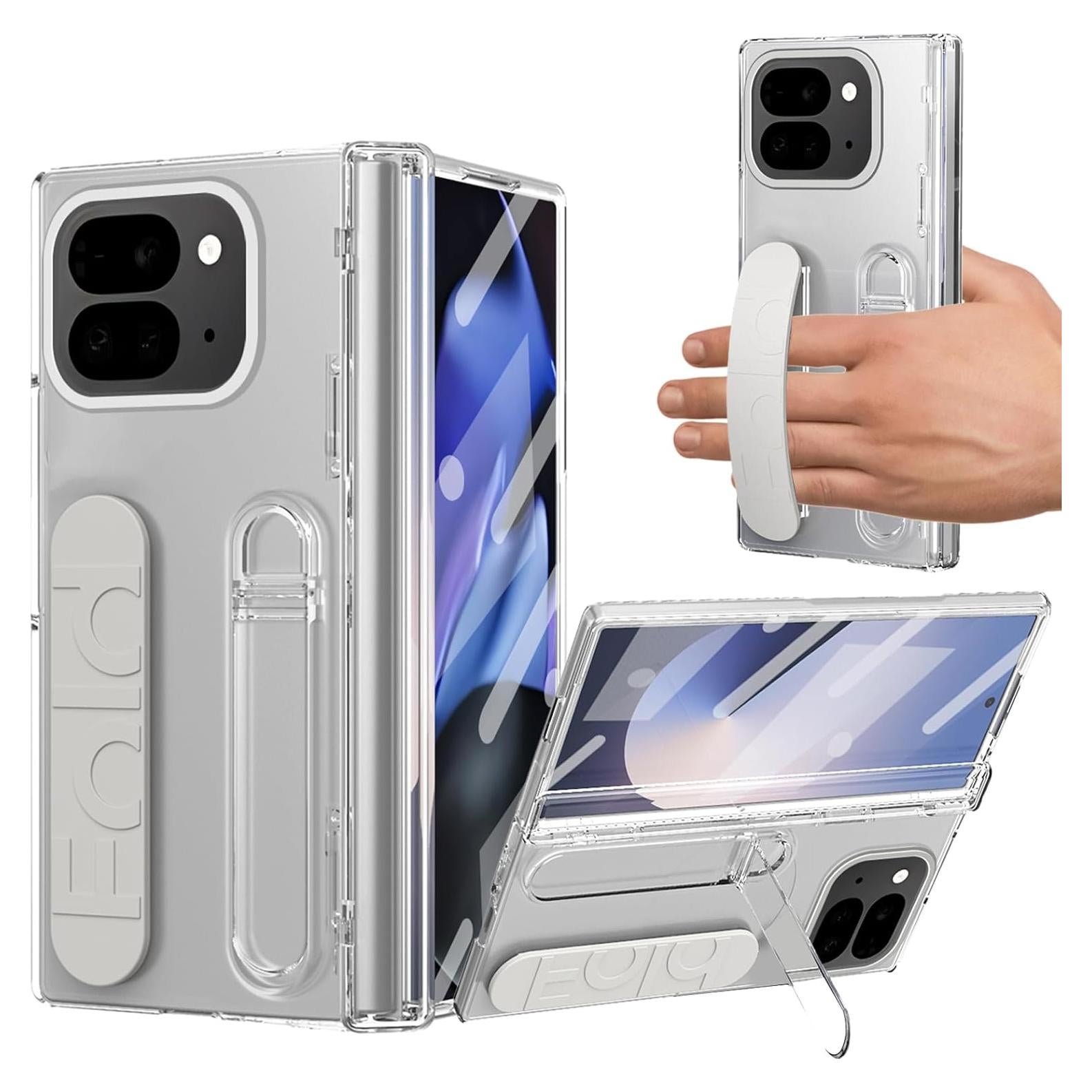 Funda Protectora YQODSZ para Google Pixel 9 Pro Fold Transparente