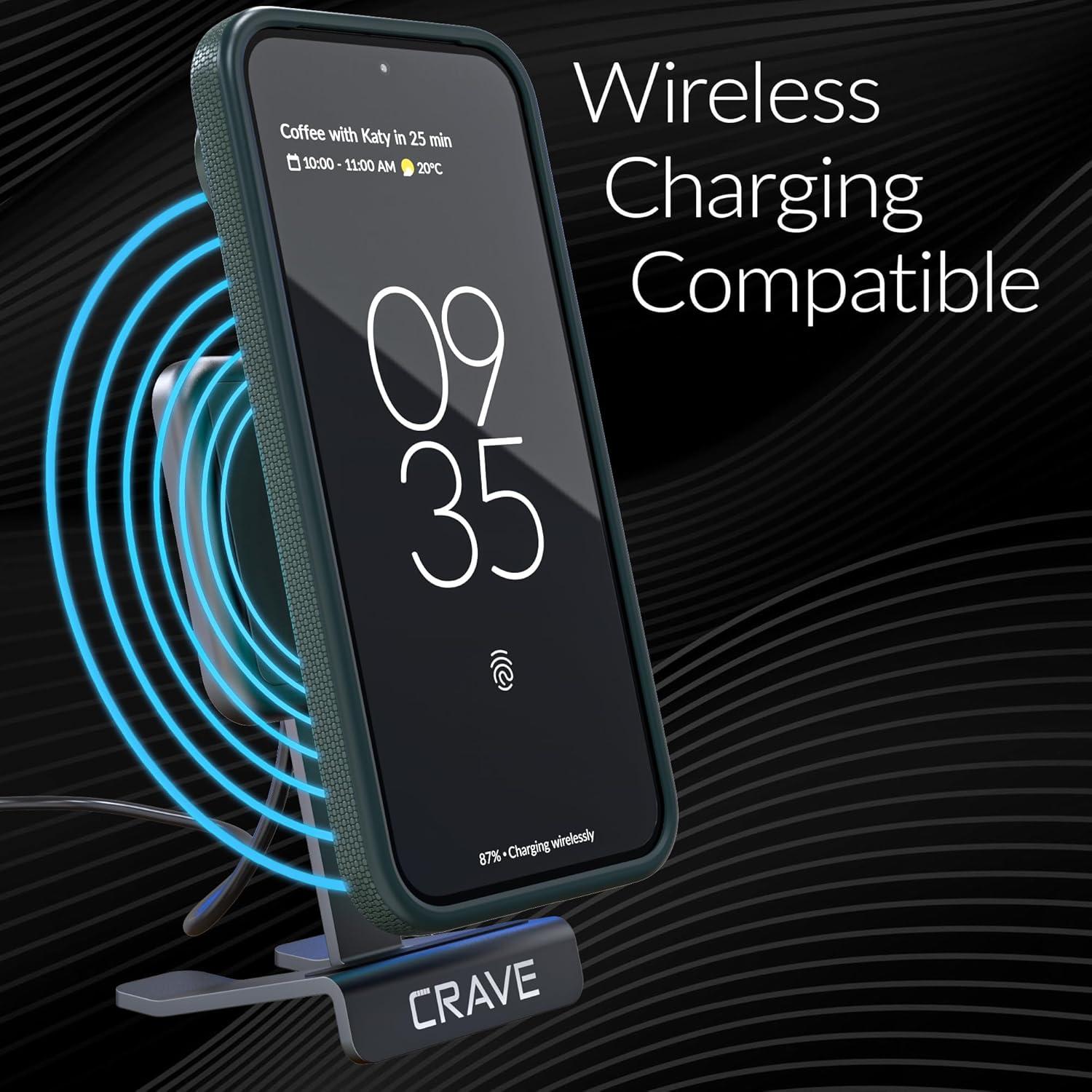 Funda Dual Guard Crave para Google Pixel 9 Pro XL - Verde Bosque