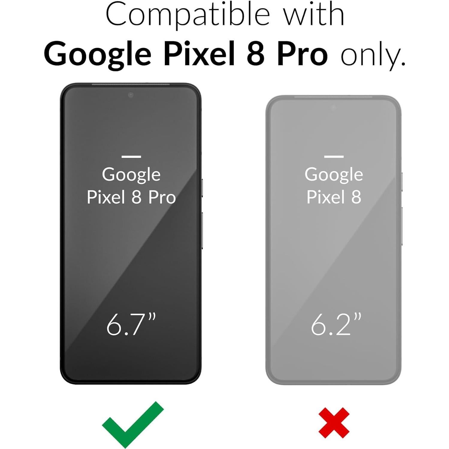 Funda Dual Guard Crave para Google Pixel 8 Pro - Verde Bosque