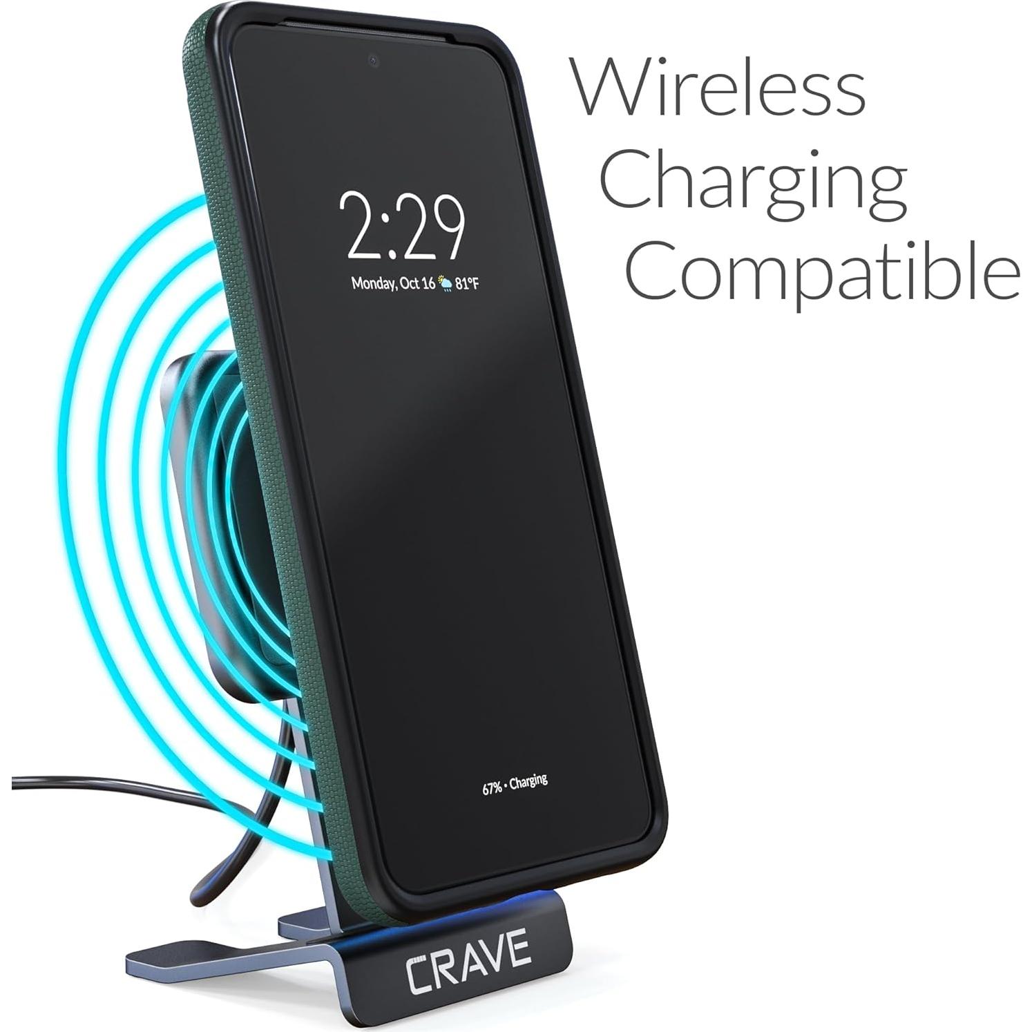 Funda Dual Guard Crave para Google Pixel 8 Pro - Verde Bosque