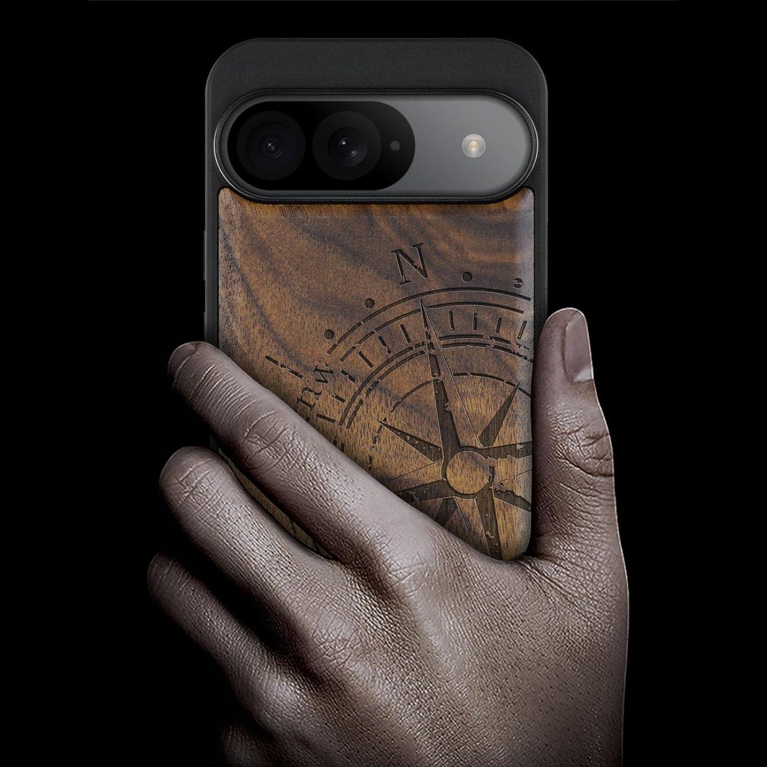 Funda de Madera Carveit para Google Pixel 9 - Antichoque