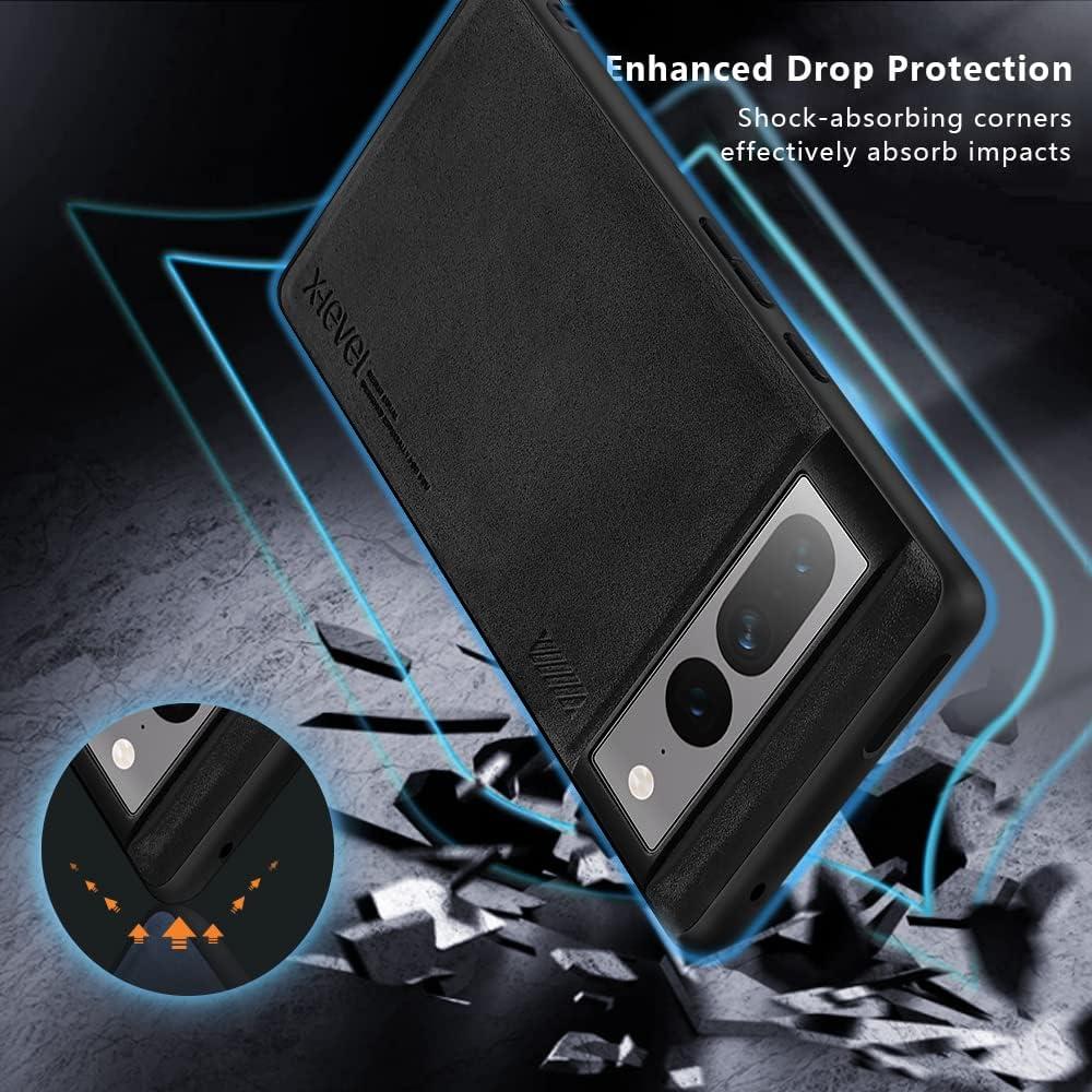 Funda X-level para Google Pixel 7 Pro - Protección delgada negra