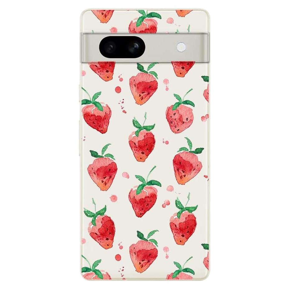 Funda Blingy's para Google Pixel 8a 6.1" TPU Transparente Fresa