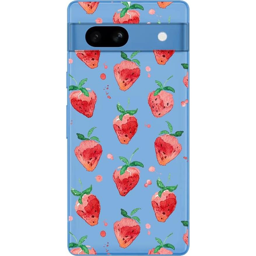 Funda Blingy's para Google Pixel 8a 6.1" TPU Transparente Fresa