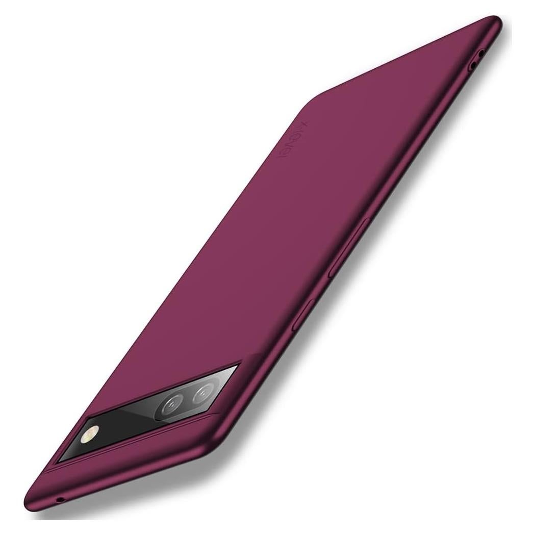 Funda Ultra Fina X-level para Google Pixel 6A - Rojo Vino
