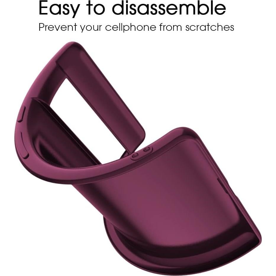 Funda Ultra Fina X-level para Google Pixel 6A - Rojo Vino